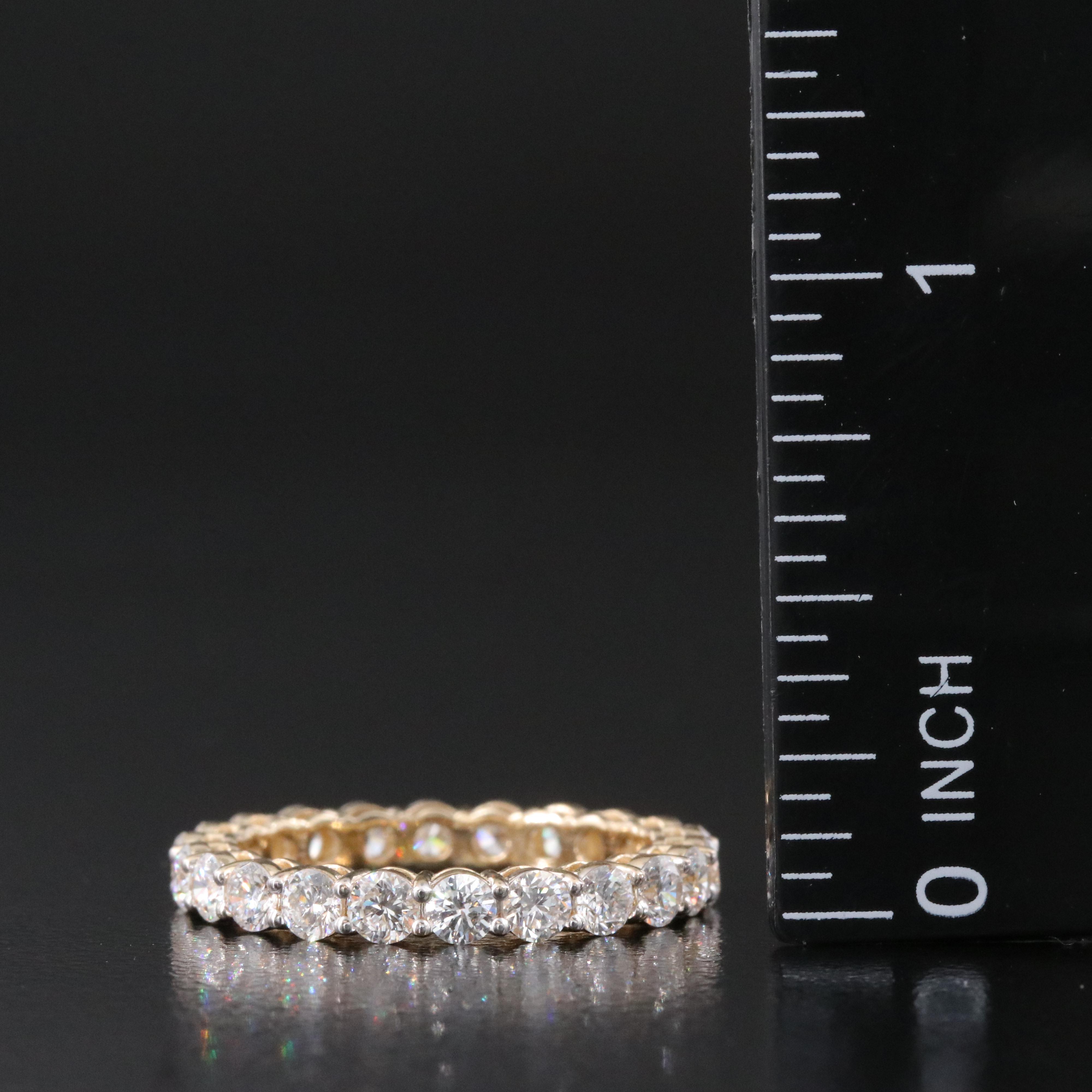 14K 2.08 CTW Lab Grown Diamond Eternity Band