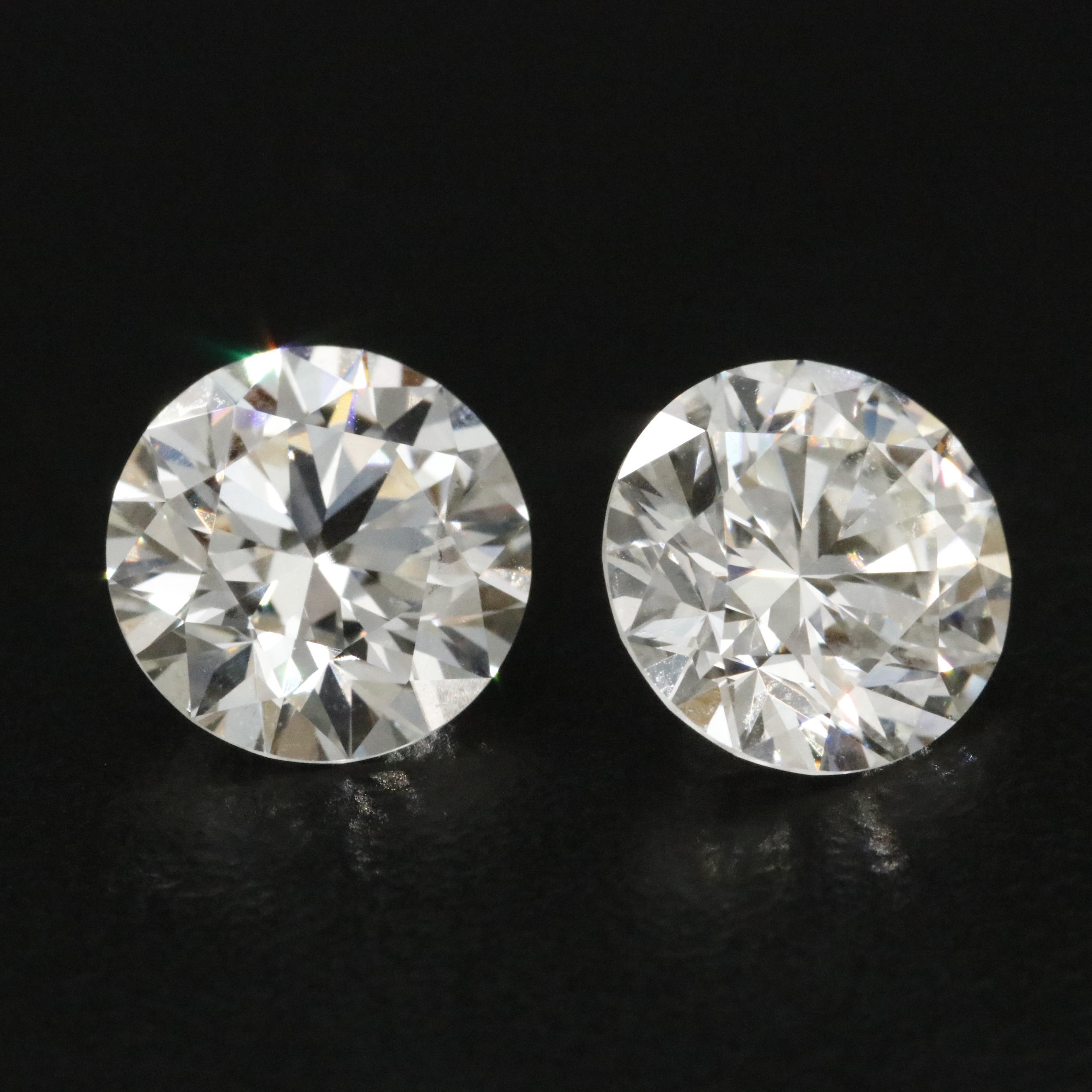 Lightbox Loose 3.46 CTW Lab Grown Diamond Pair