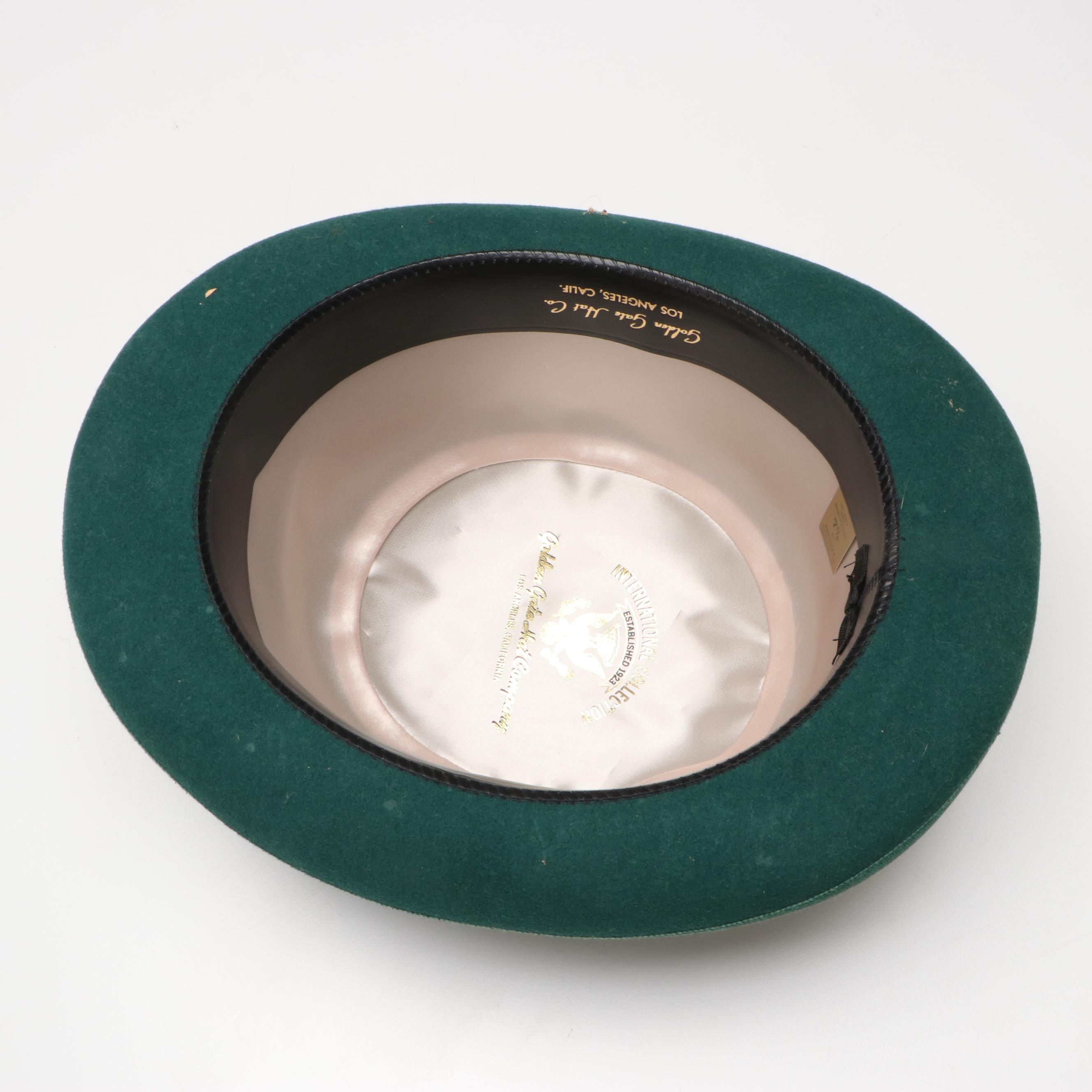 Golden Gate and Lees Saint Patrick's Day Top Hats, Mid to Late 20th Century