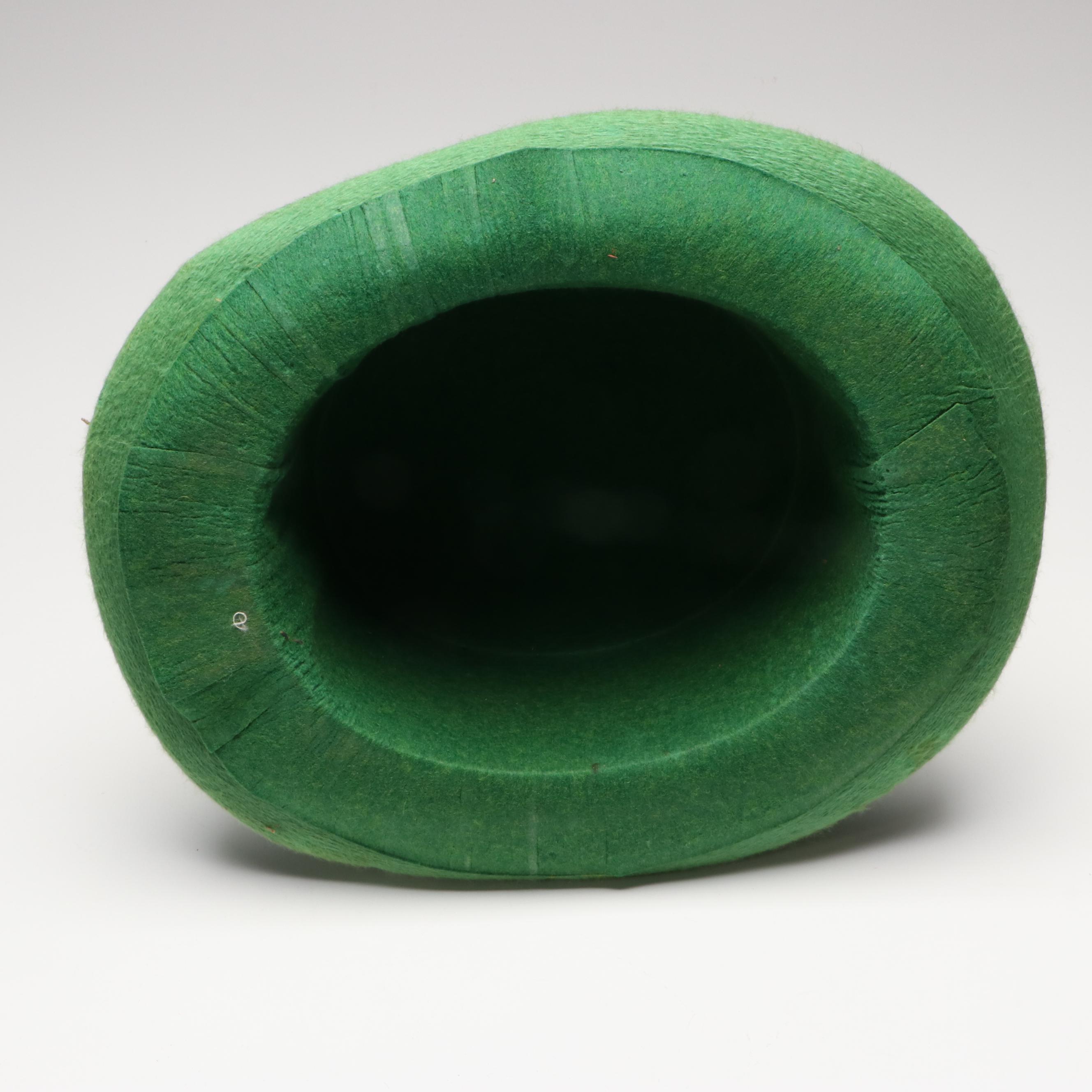 Golden Gate and Lees Saint Patrick's Day Top Hats, Mid to Late 20th Century