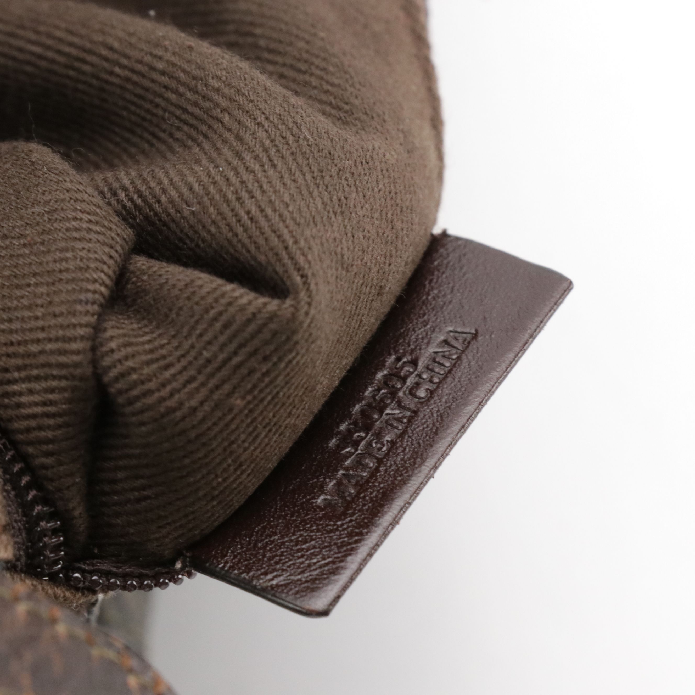 Loewe Vertical Tote and Snap Pouch in Anagram Canvas and Leather