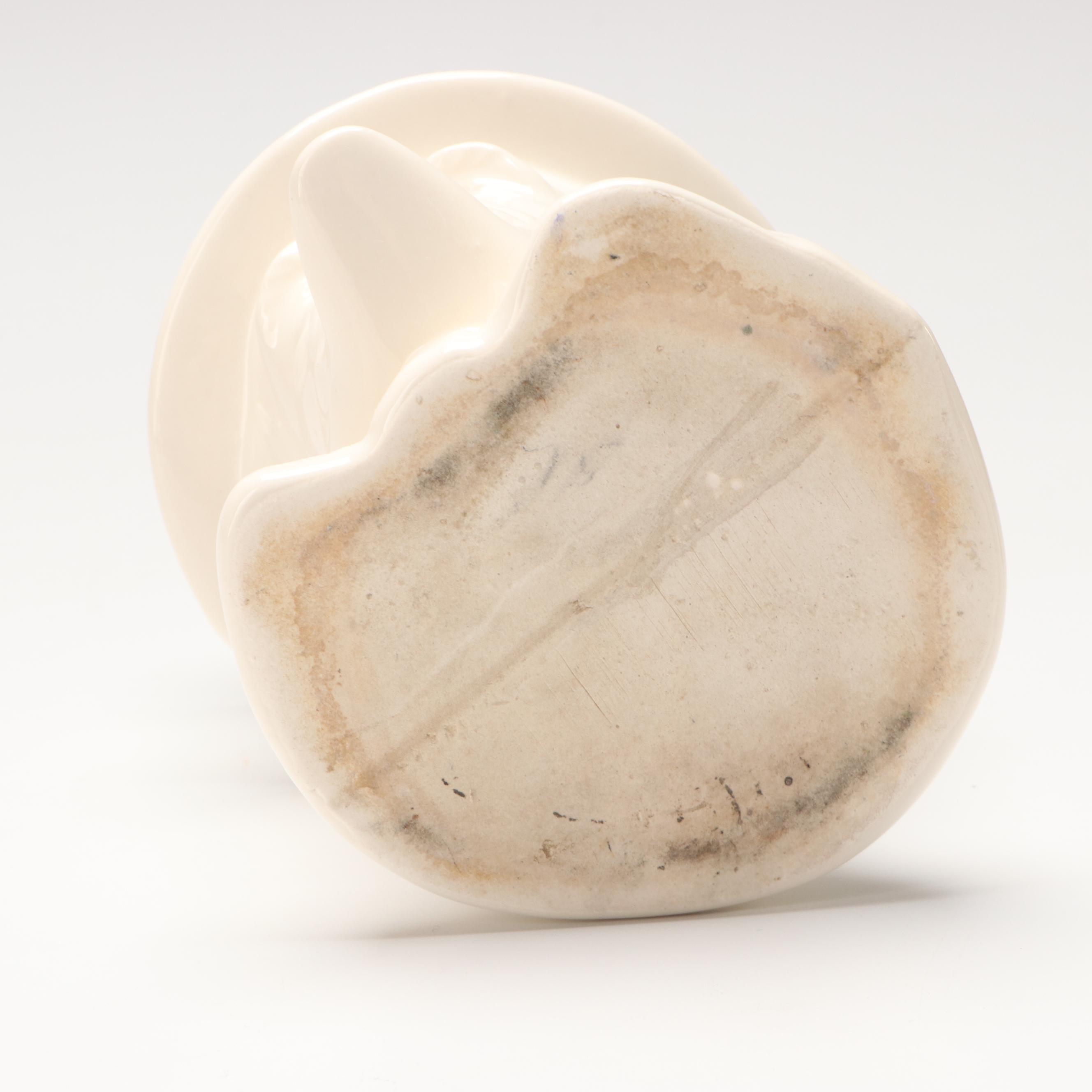 McCoy Pottery and Other Uncle Sam Ceramic Vases with Top Hats