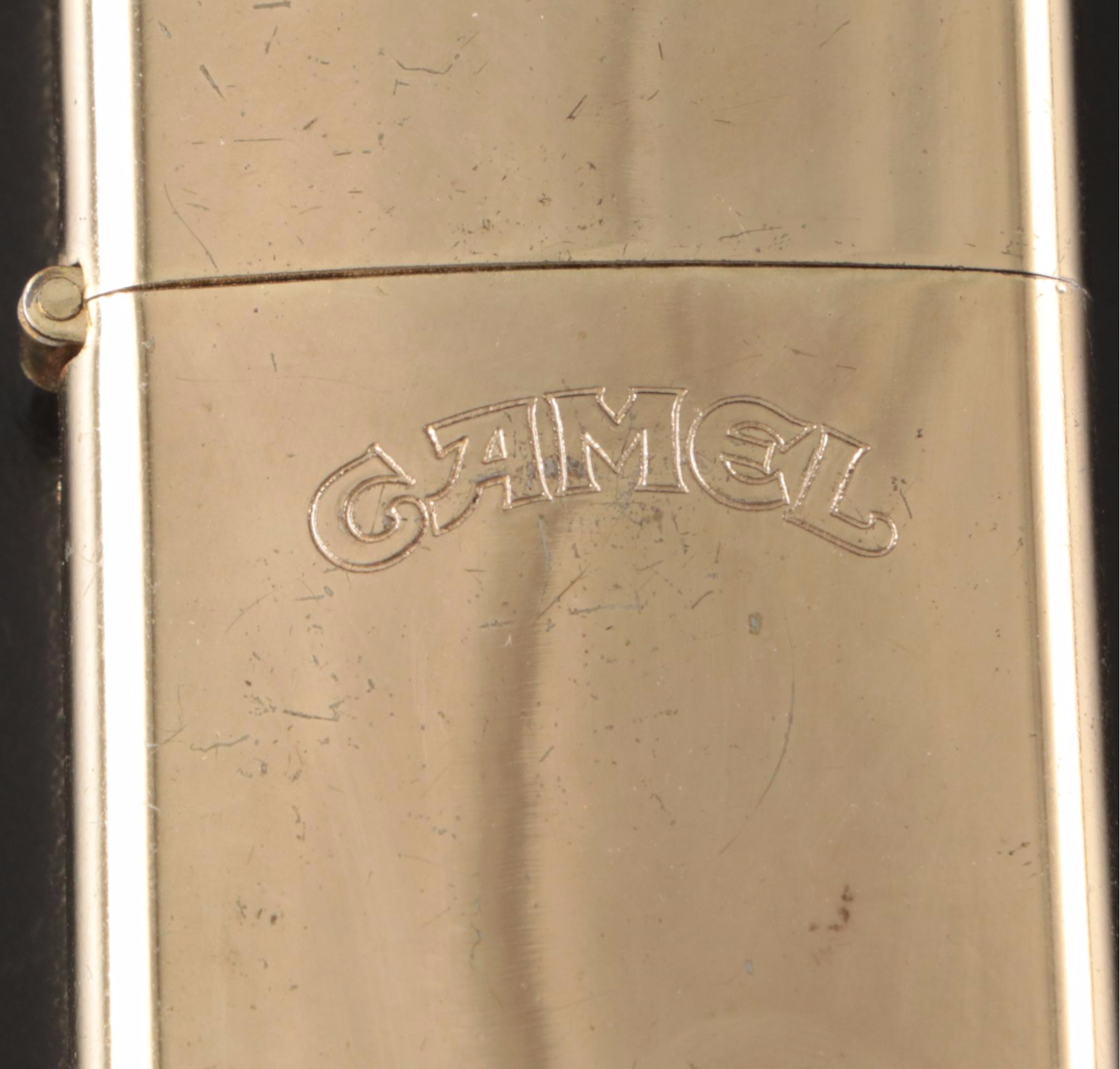 Camel Gold Finish Metal Lighter