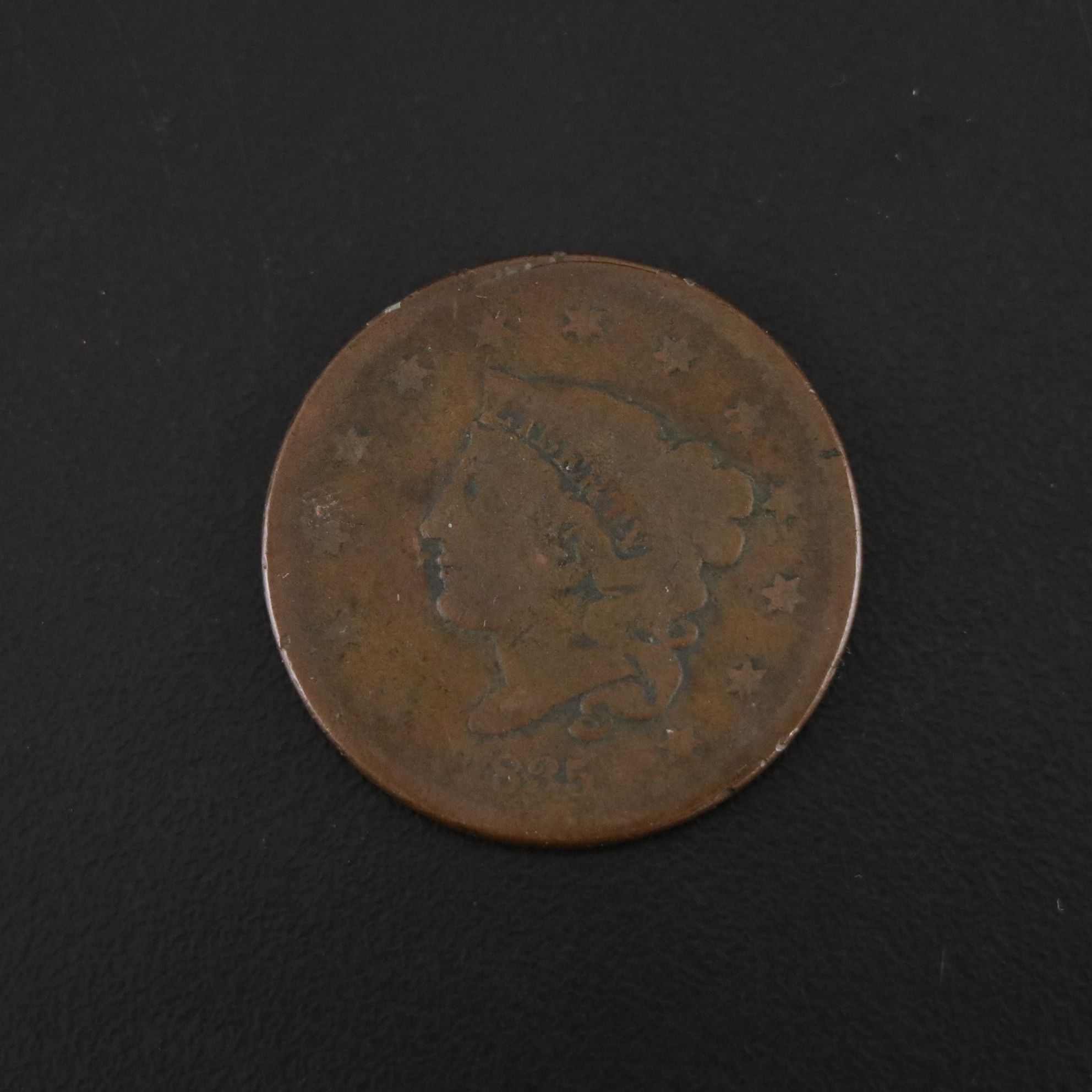 Braided Hair Cent & Half Cent Coins with Coronet Head Large Cent