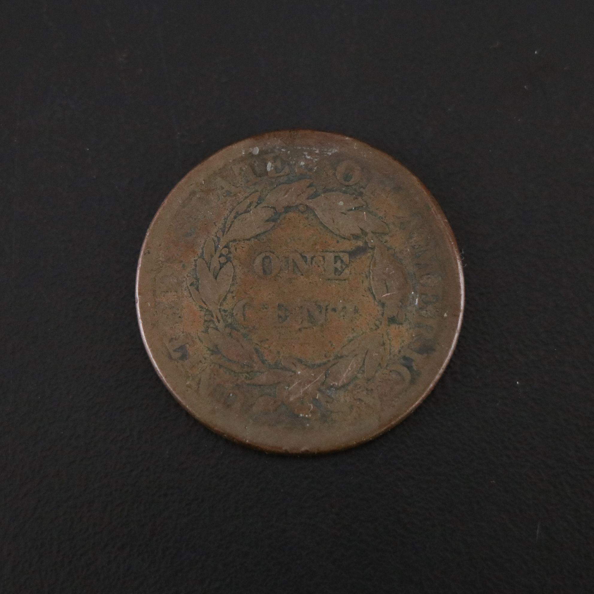 Braided Hair Cent & Half Cent Coins with Coronet Head Large Cent