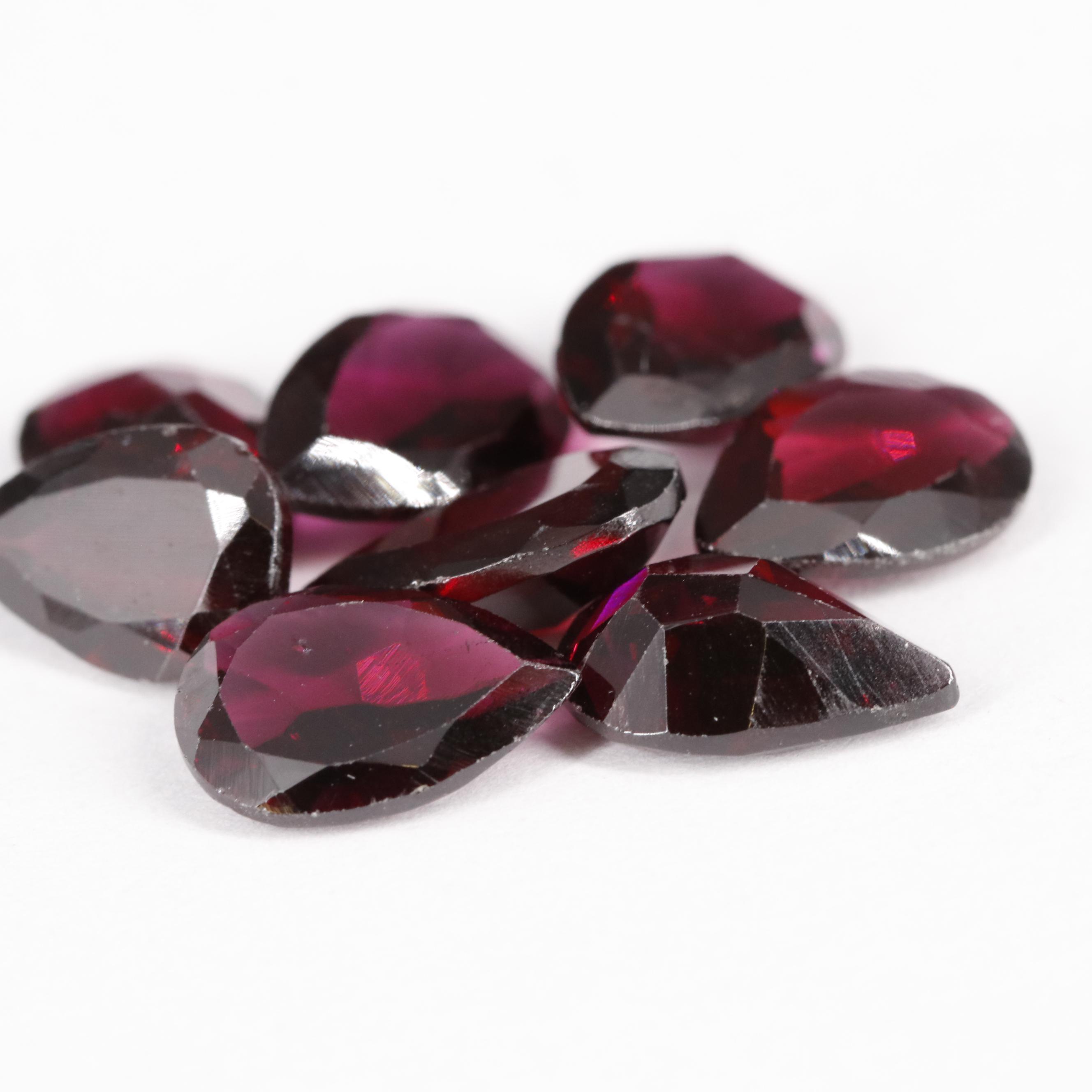 Loose 16.00 CTW Rhodolite Garnet