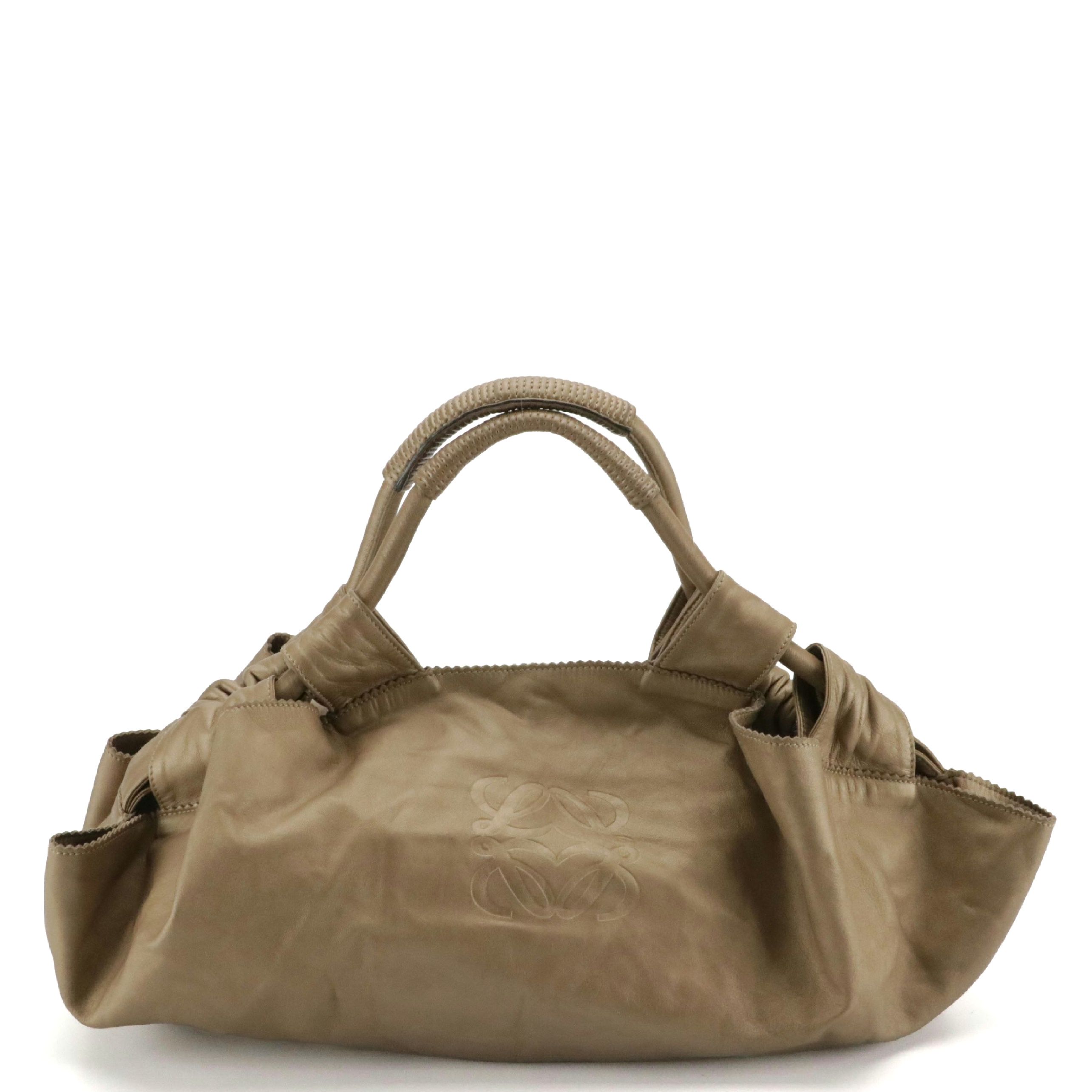 Loewe Anagram Nappa Leather Aire Handbag