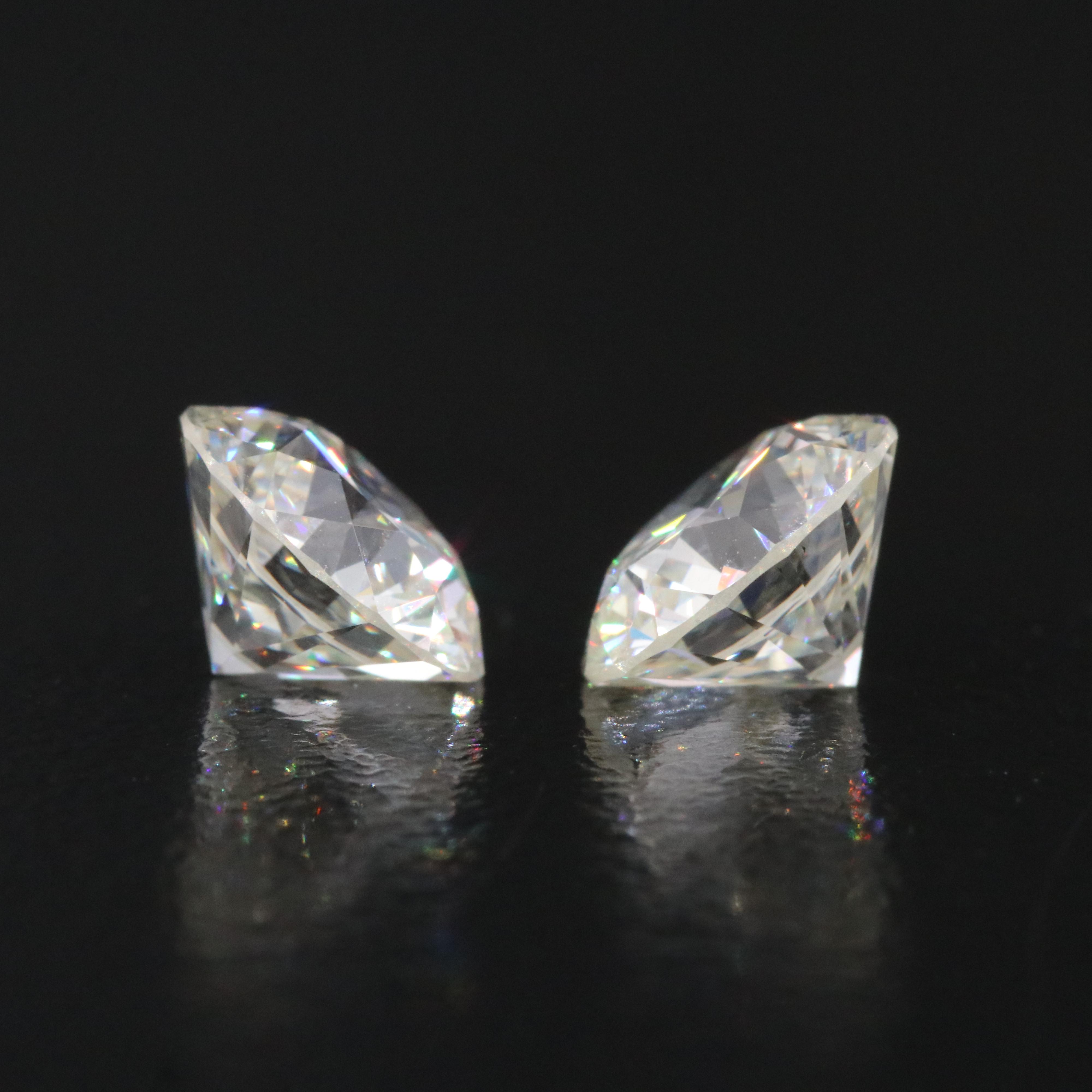 Loose 3.11 CTW Lab Grown Diamond Matched Pair