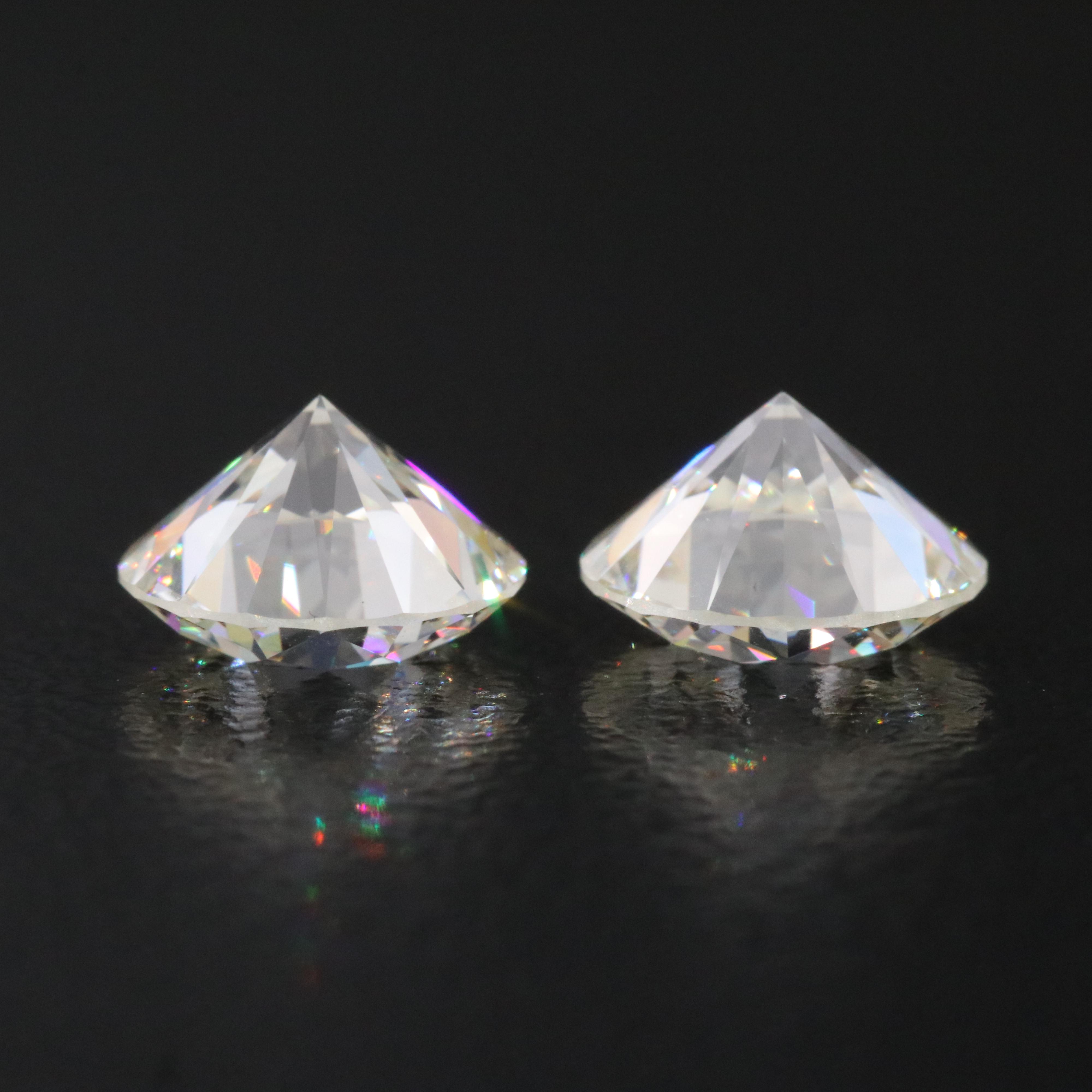 Loose 3.11 CTW Lab Grown Diamond Matched Pair