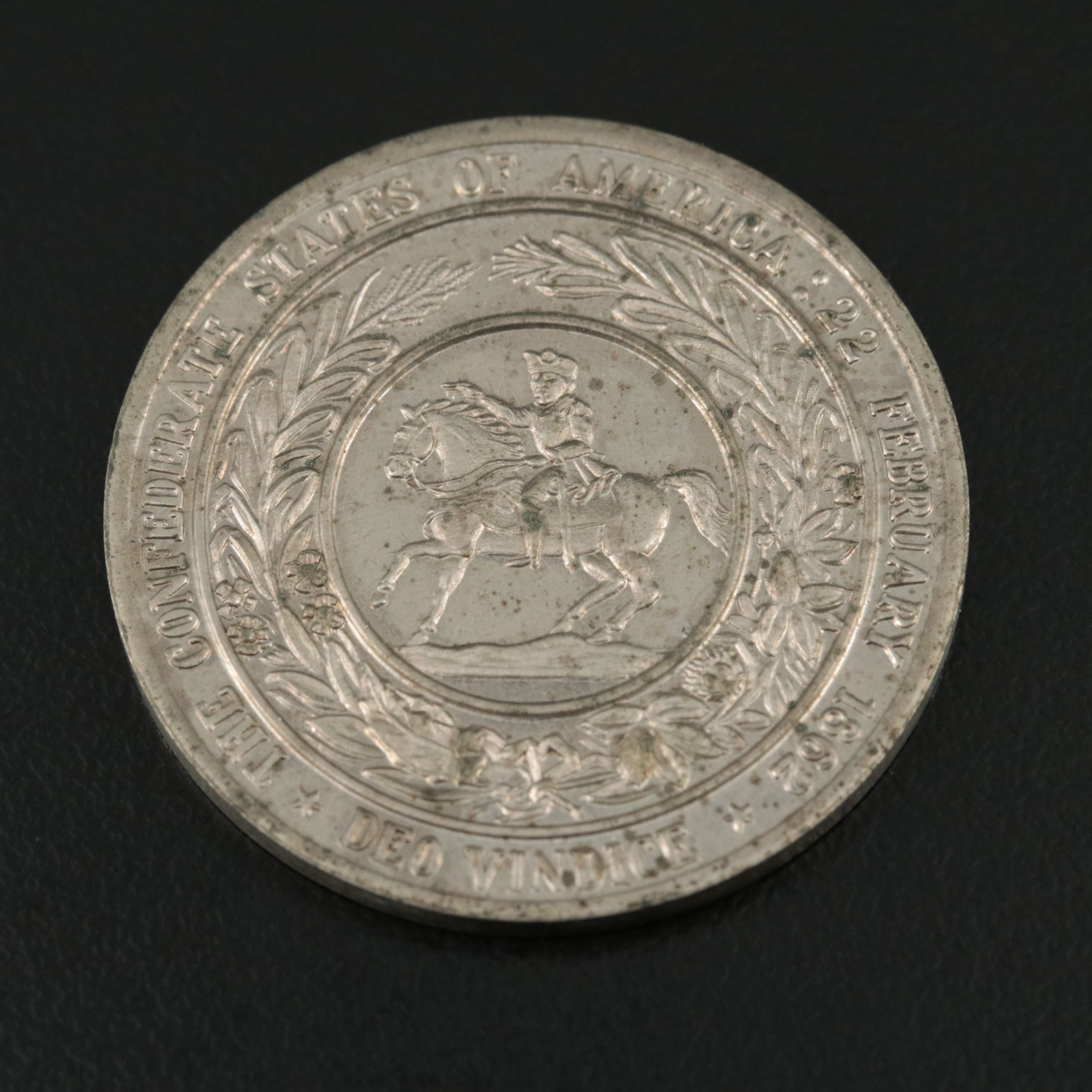 1862 Fantasy Confederate Half Dollar Souvenir