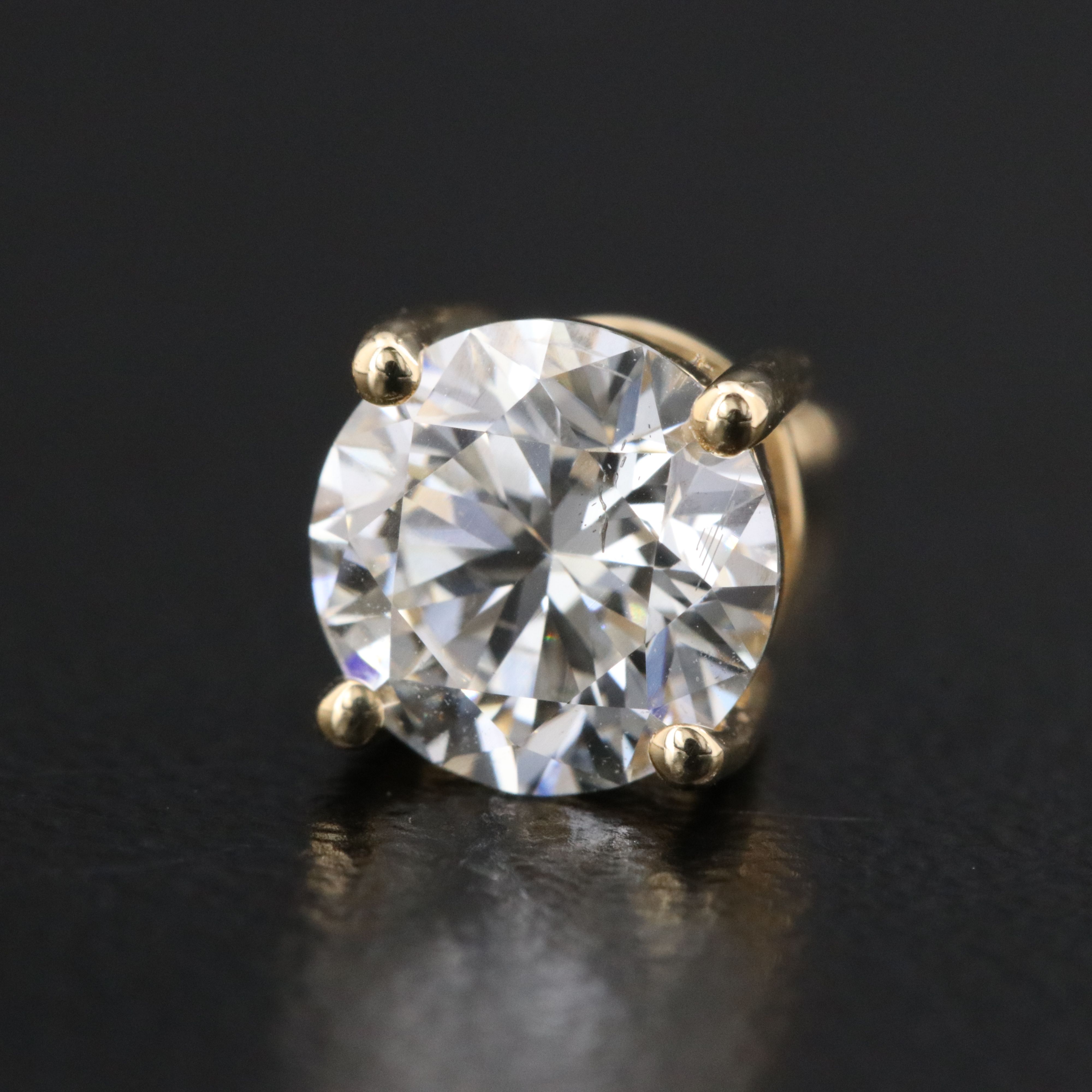 14K 2.00 CTW Lab Grown Diamond Stud Earrings