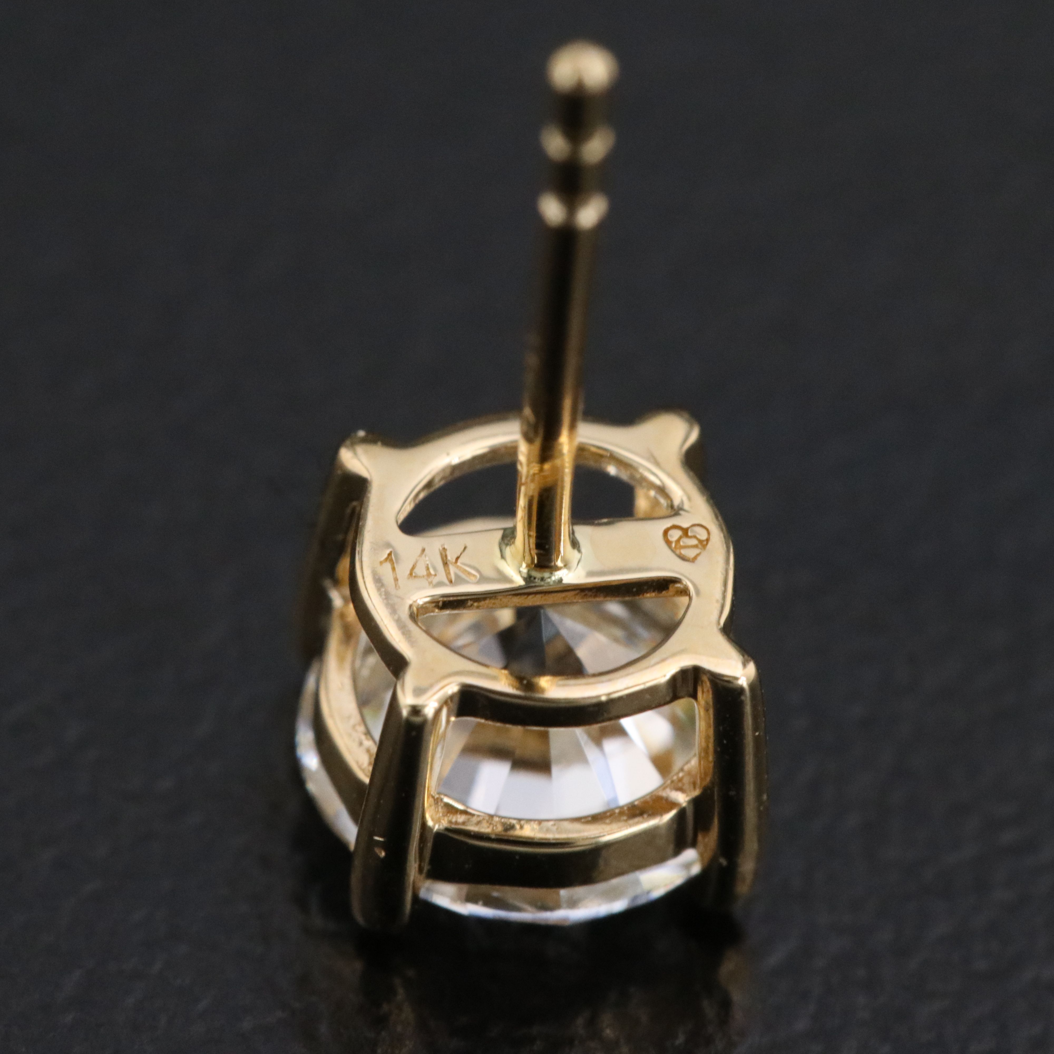 14K 2.00 CTW Lab Grown Diamond Stud Earrings