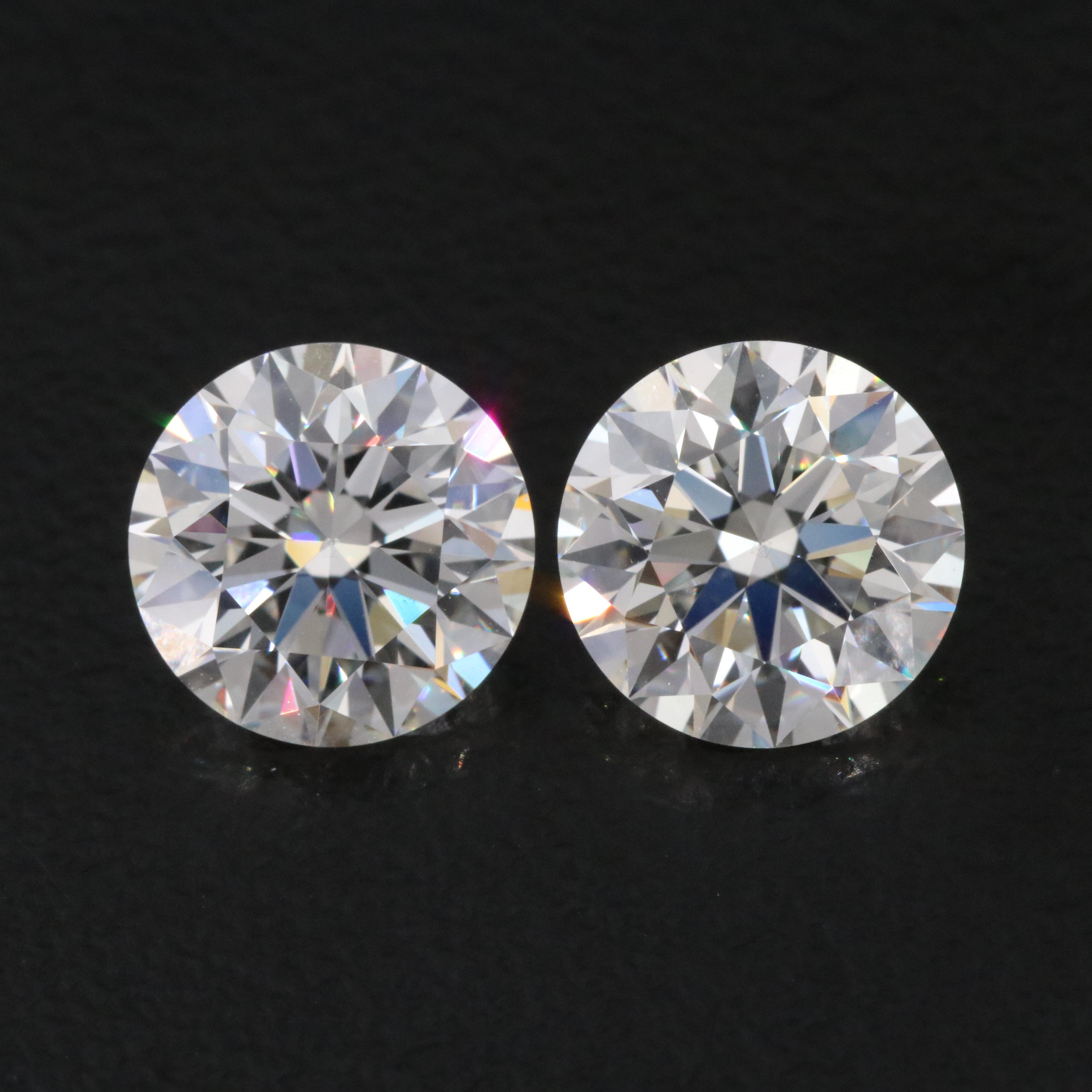 Lightbox Loose 3.51 CTW Lab Grown Diamond Pair