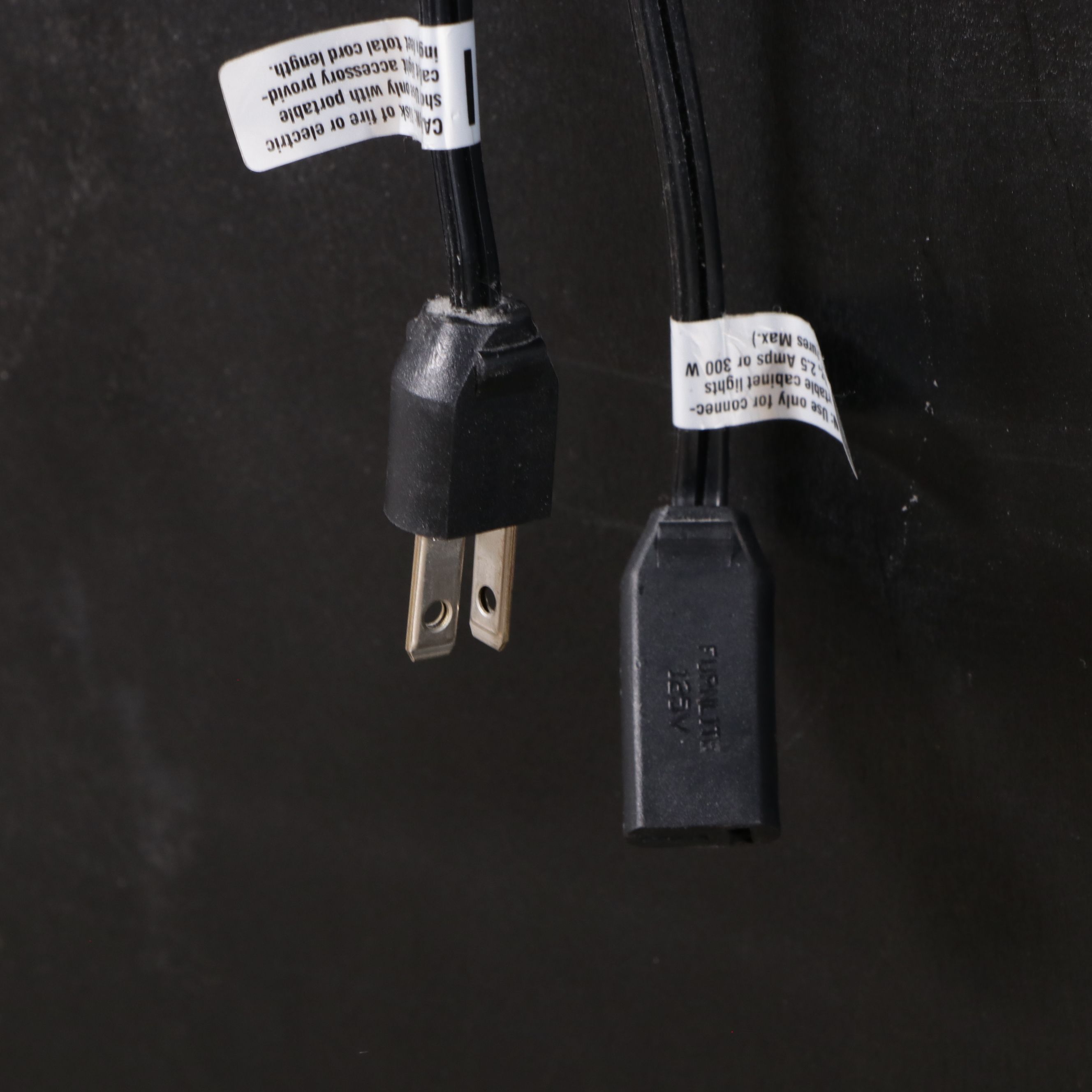 Pair of Contemporary Shaker Style Two-Tone Illuminated Glass Front Cabinets