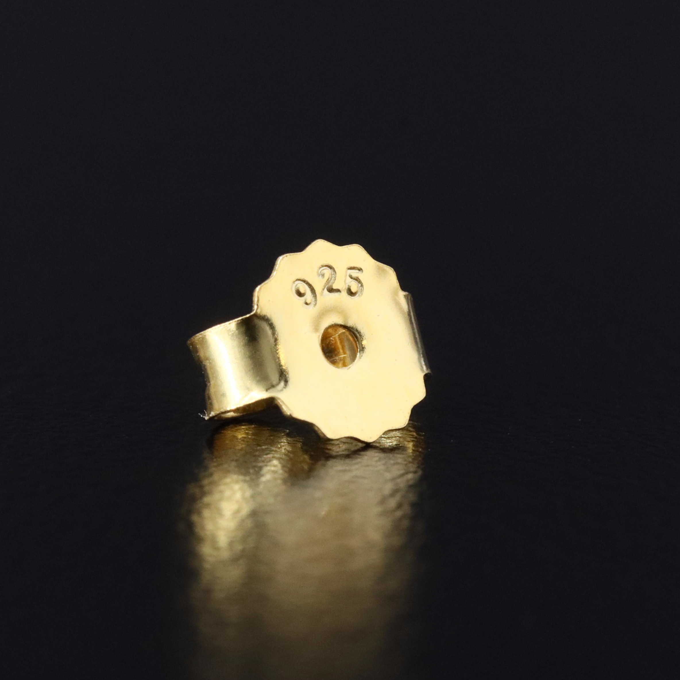 Sterling Ruby and Emerald Earrings