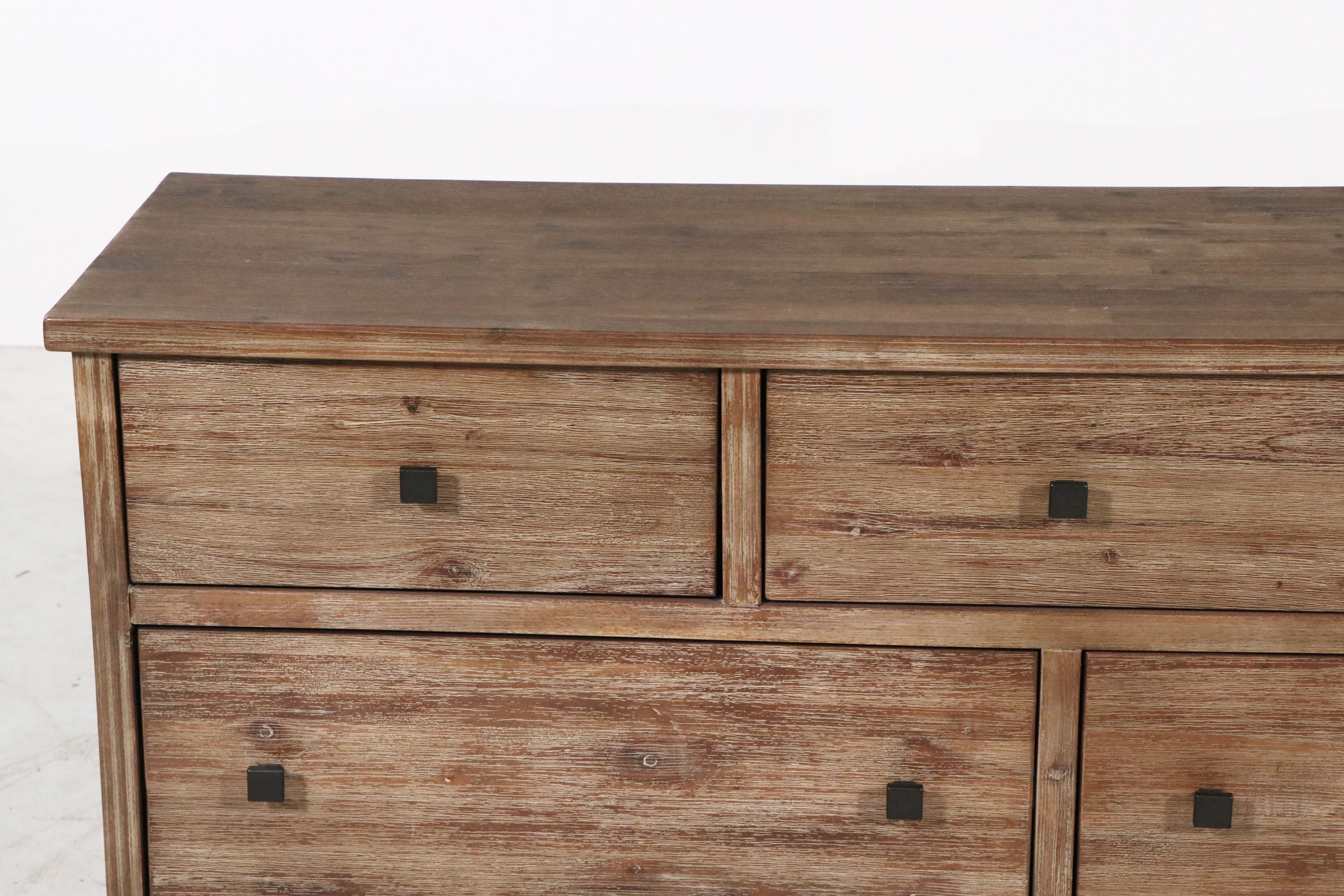Contemporary Farmhouse Style Wooden Dresser