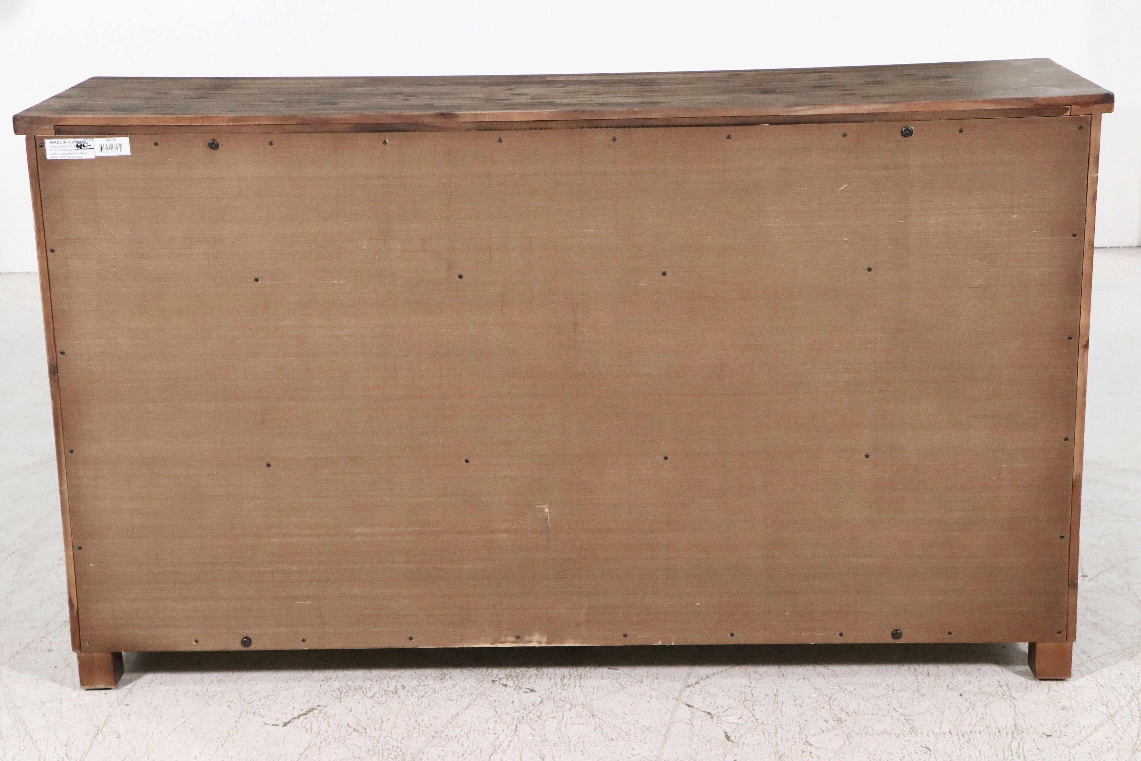 Contemporary Farmhouse Style Wooden Dresser