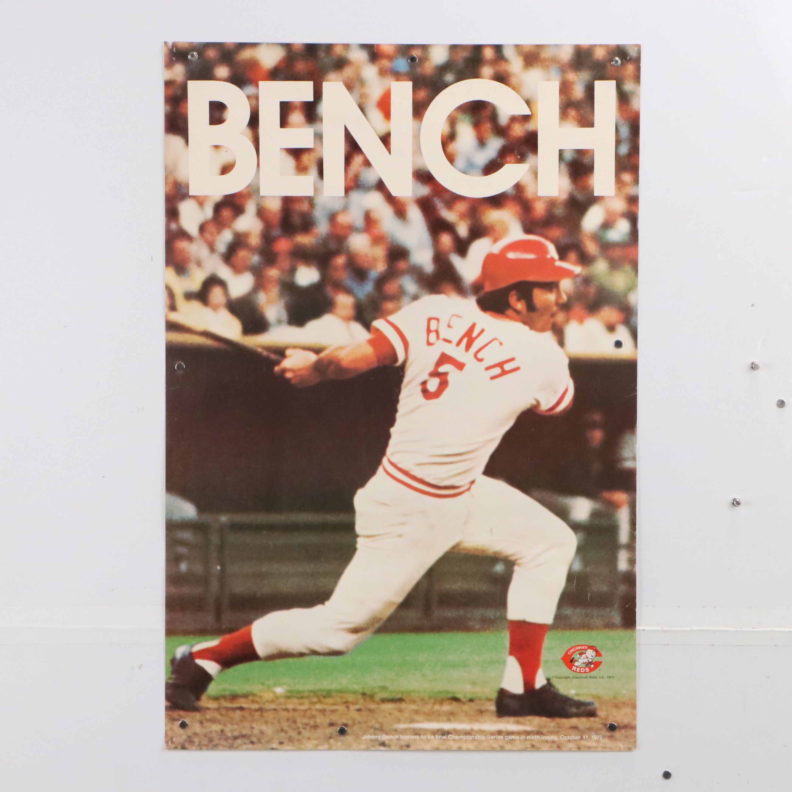 Assorted Cincinnati Reds Offset Lithograph Posters Including Pete Rose, 1970s