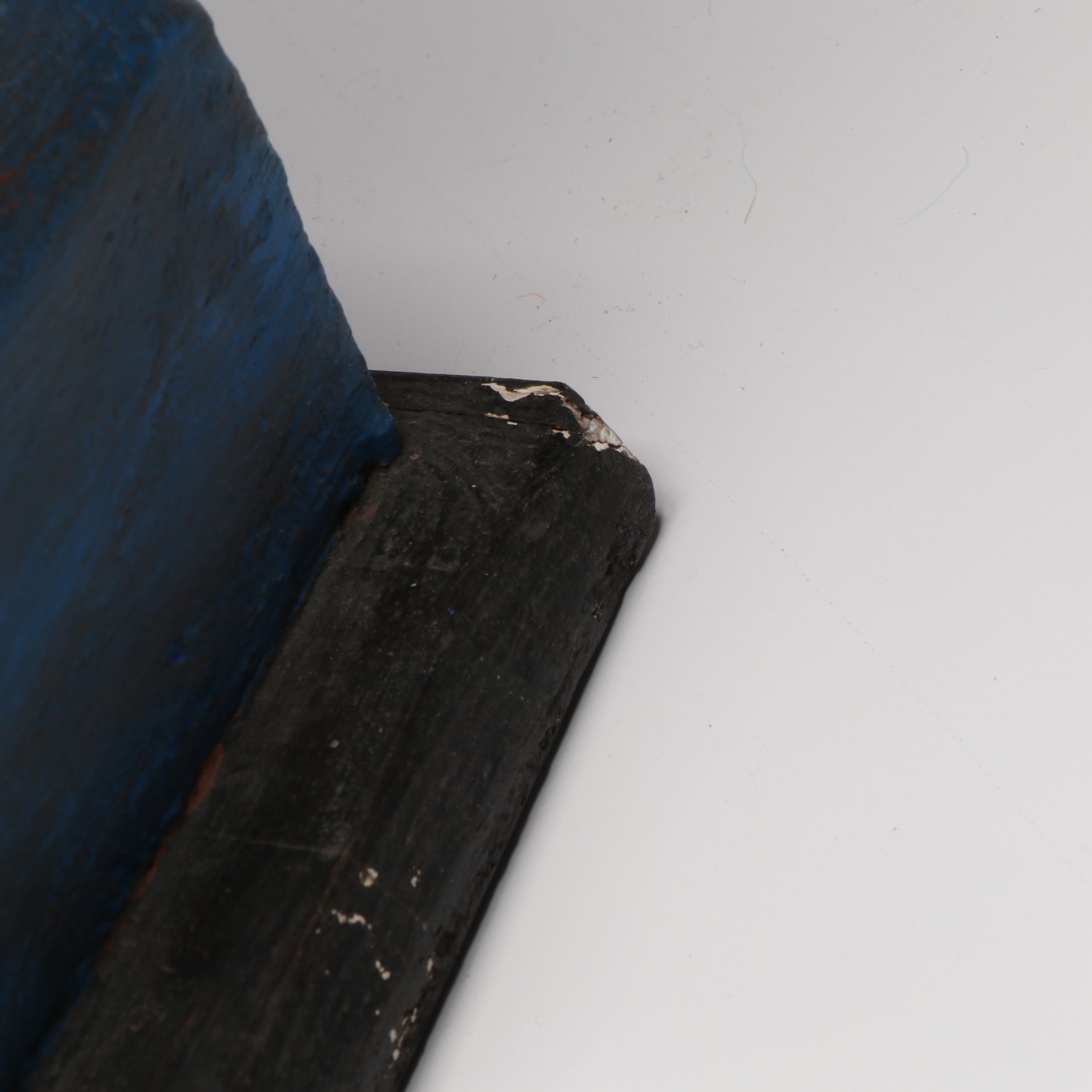 Spanish Style Carved Polychrome Wood Saint Expeditus Statue