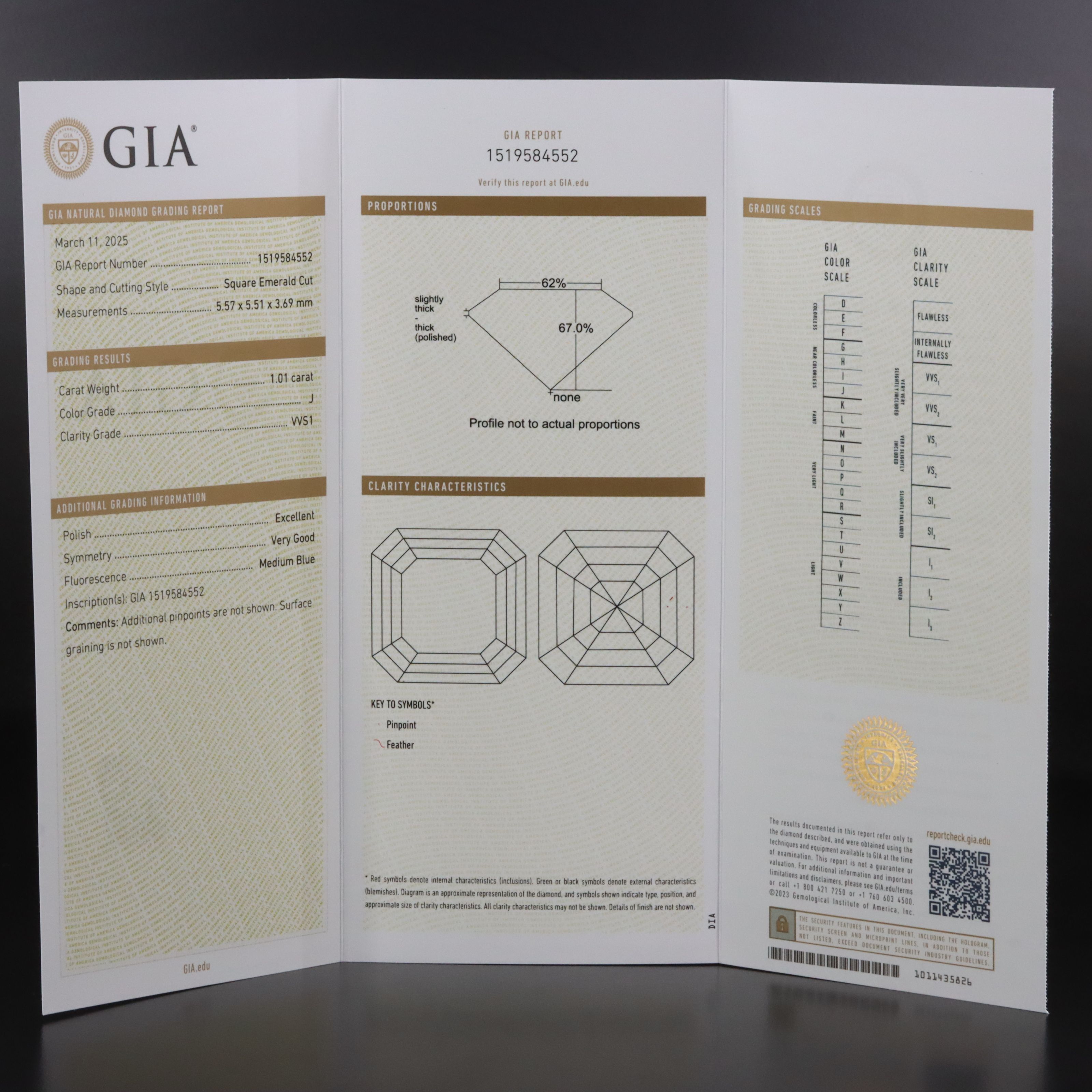 18K 2.03 CTW Diamond Stud Earrings with GIA Reports