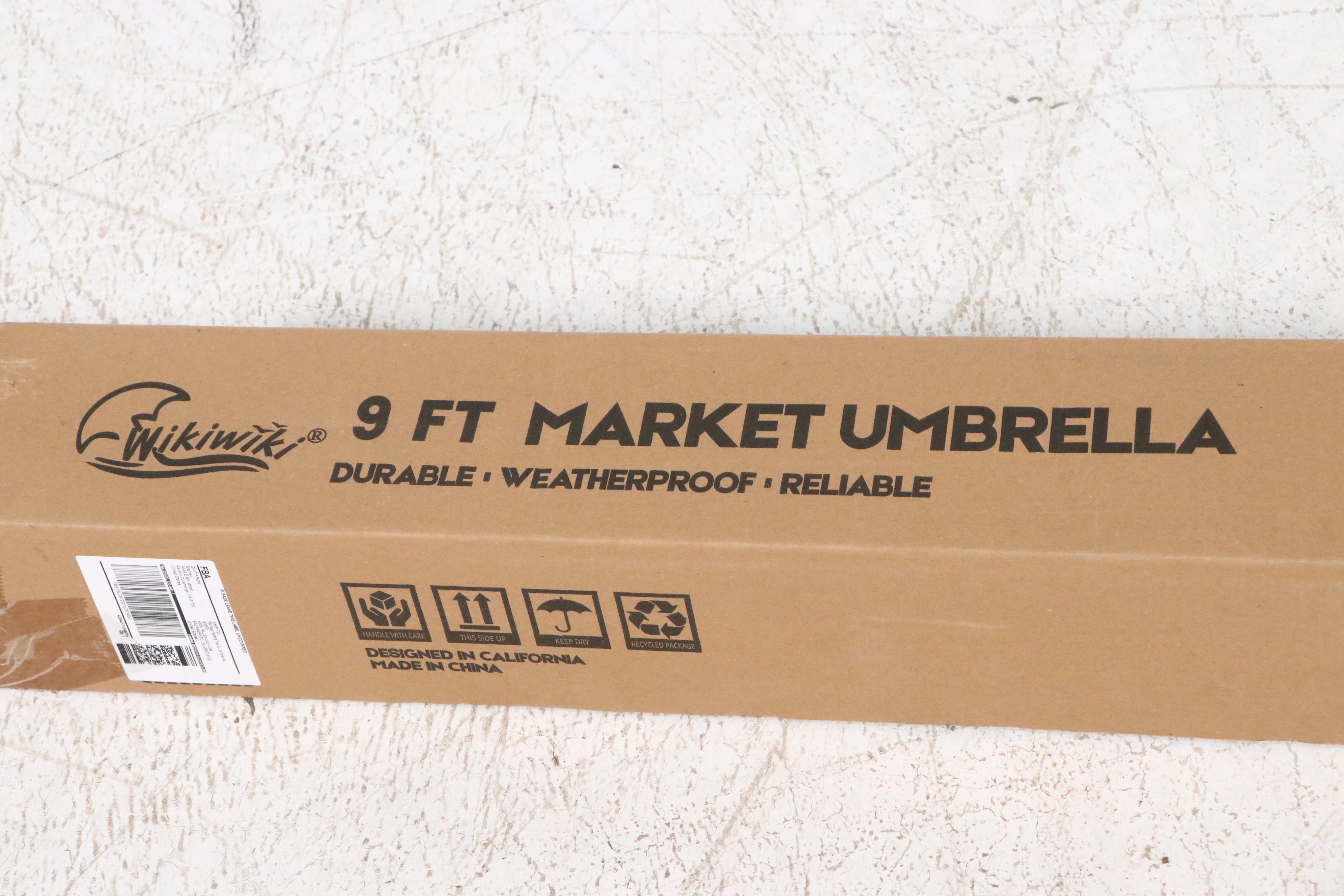 Wikiwiki 9 Ft. Market Umbrella