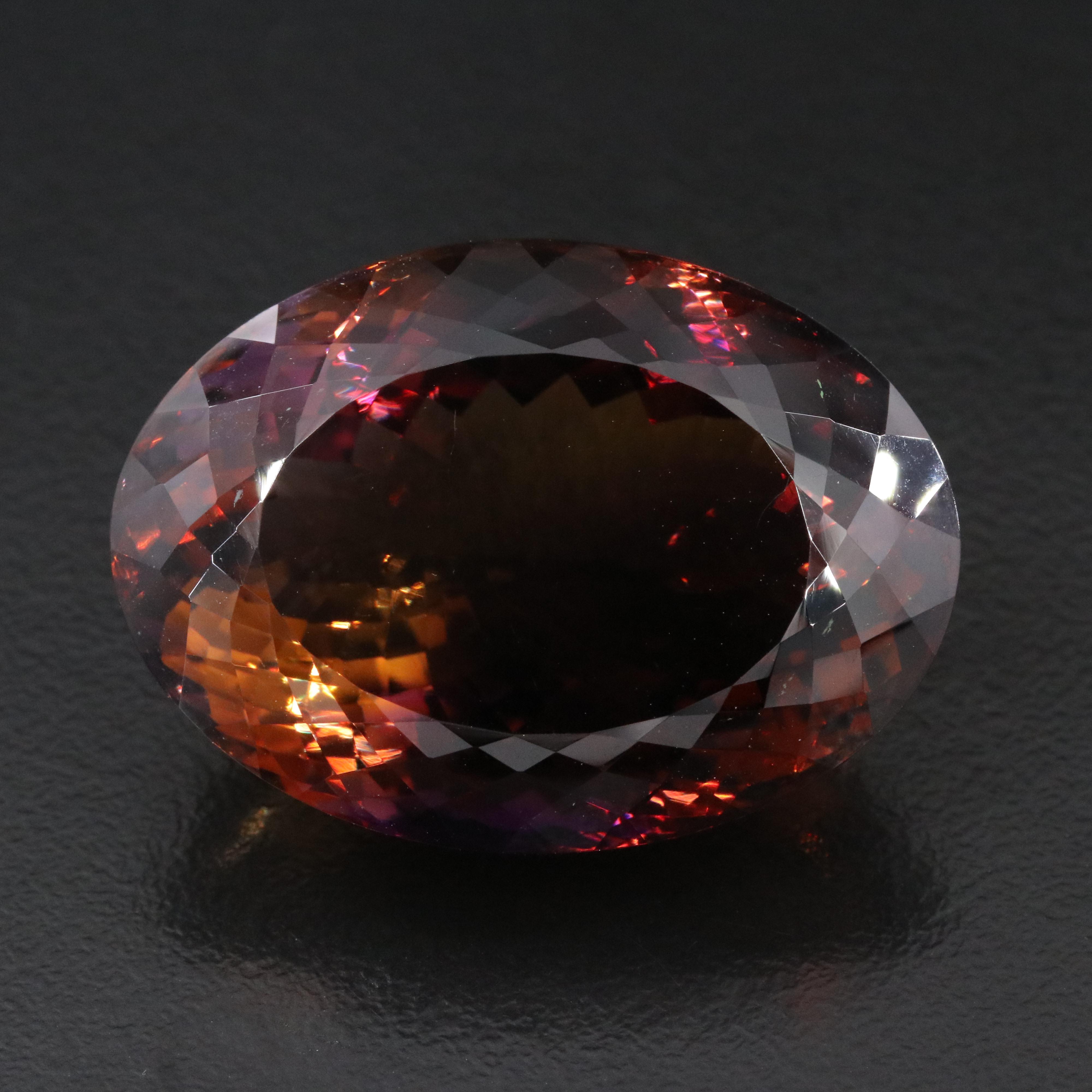 Loose 79.42 CT Ametrine
