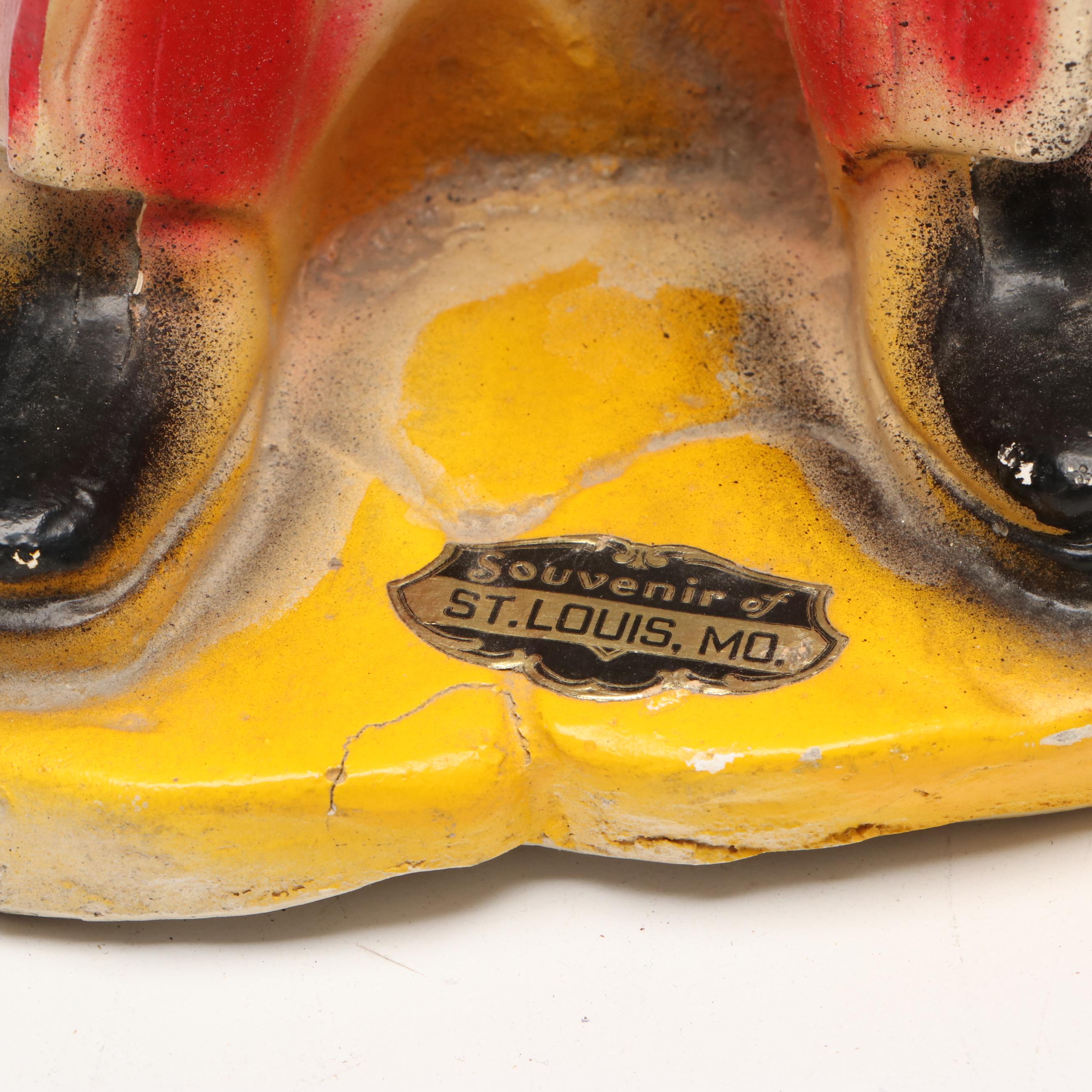 Unger Papier-Mâché with Other Fourth of July Uncle Sam Figurines