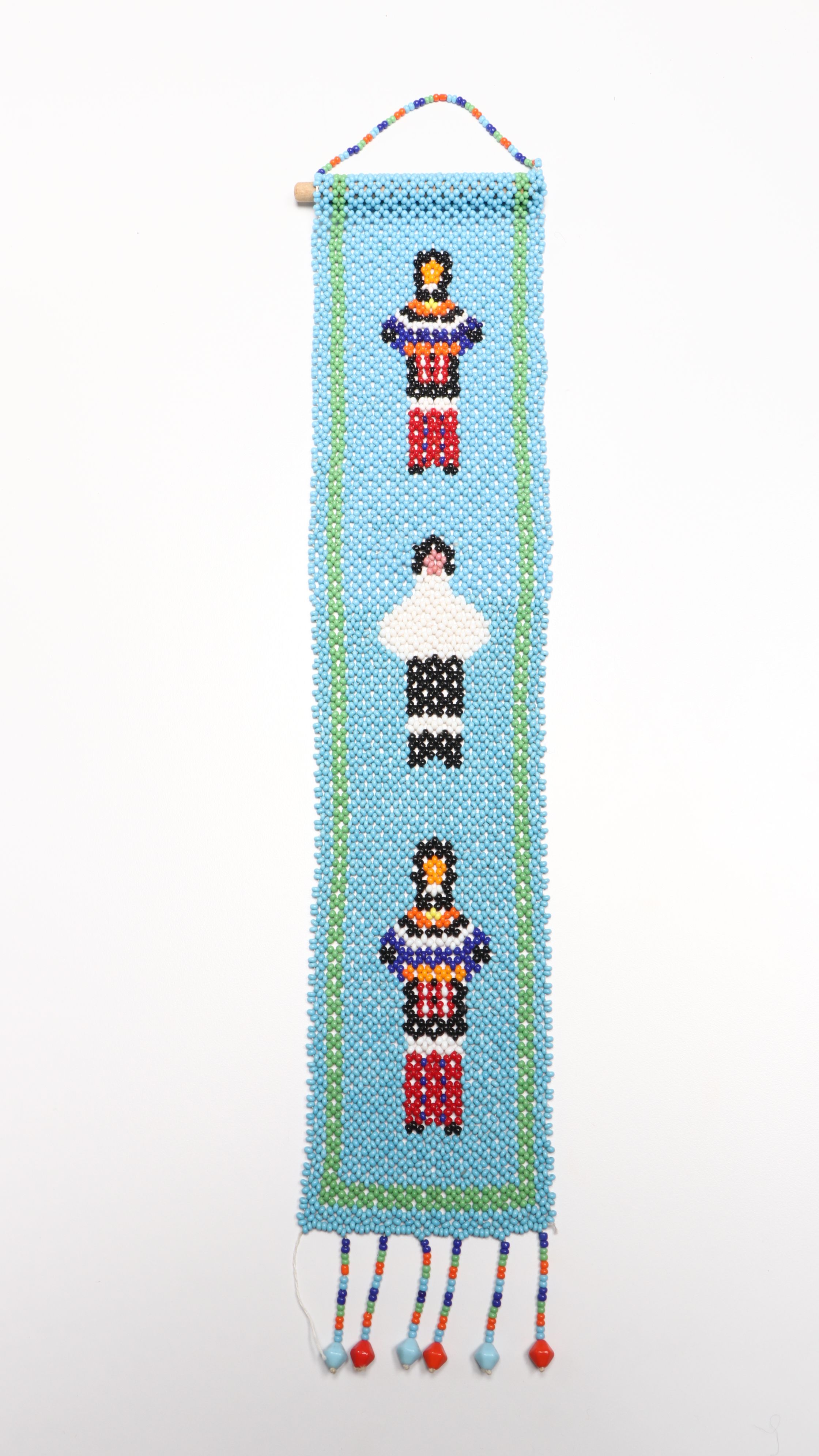 Beaded Wooden Lizard and Snakes, Swedish Beaded Leather Bags, and More Décor