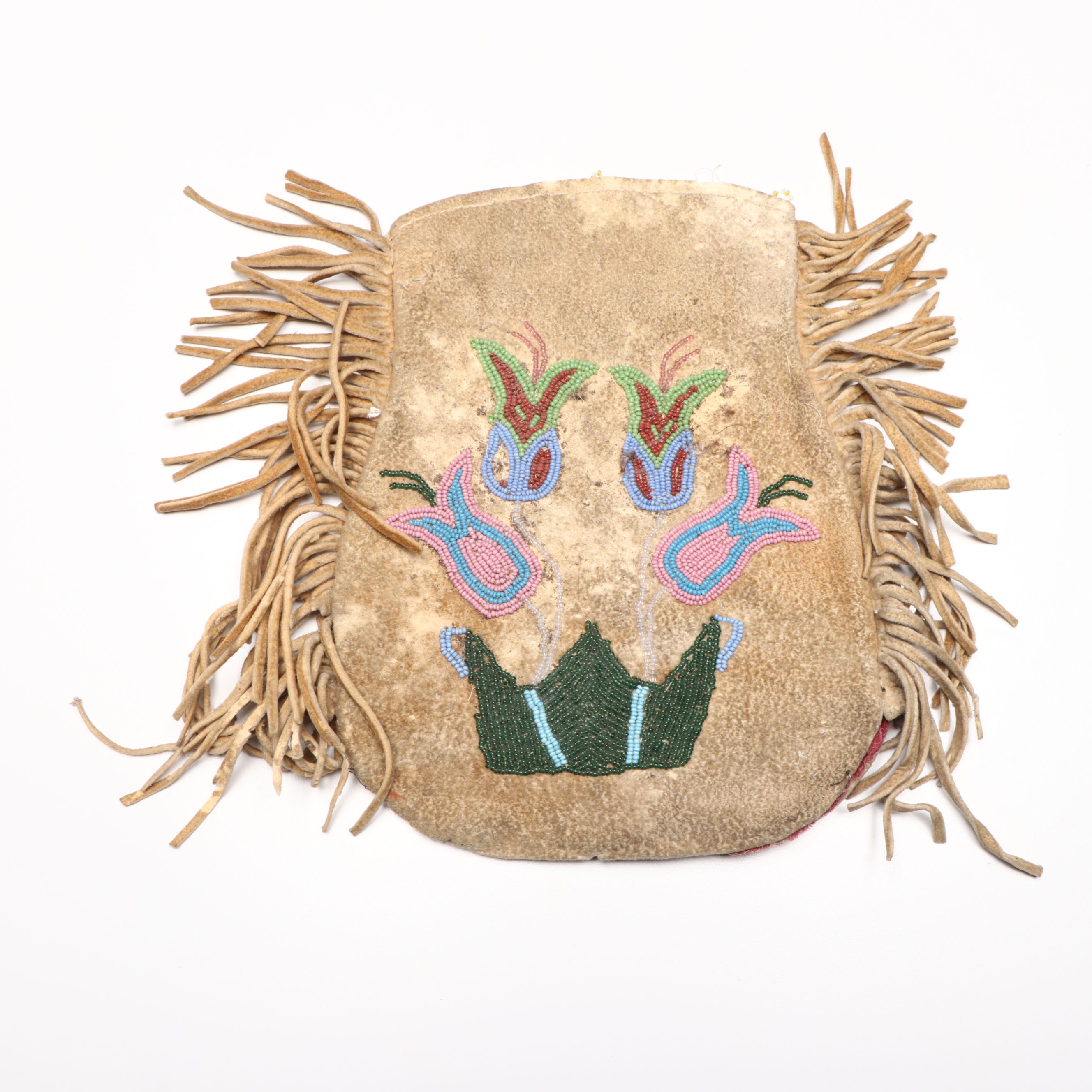 Beaded Wooden Lizard and Snakes, Swedish Beaded Leather Bags, and More Décor