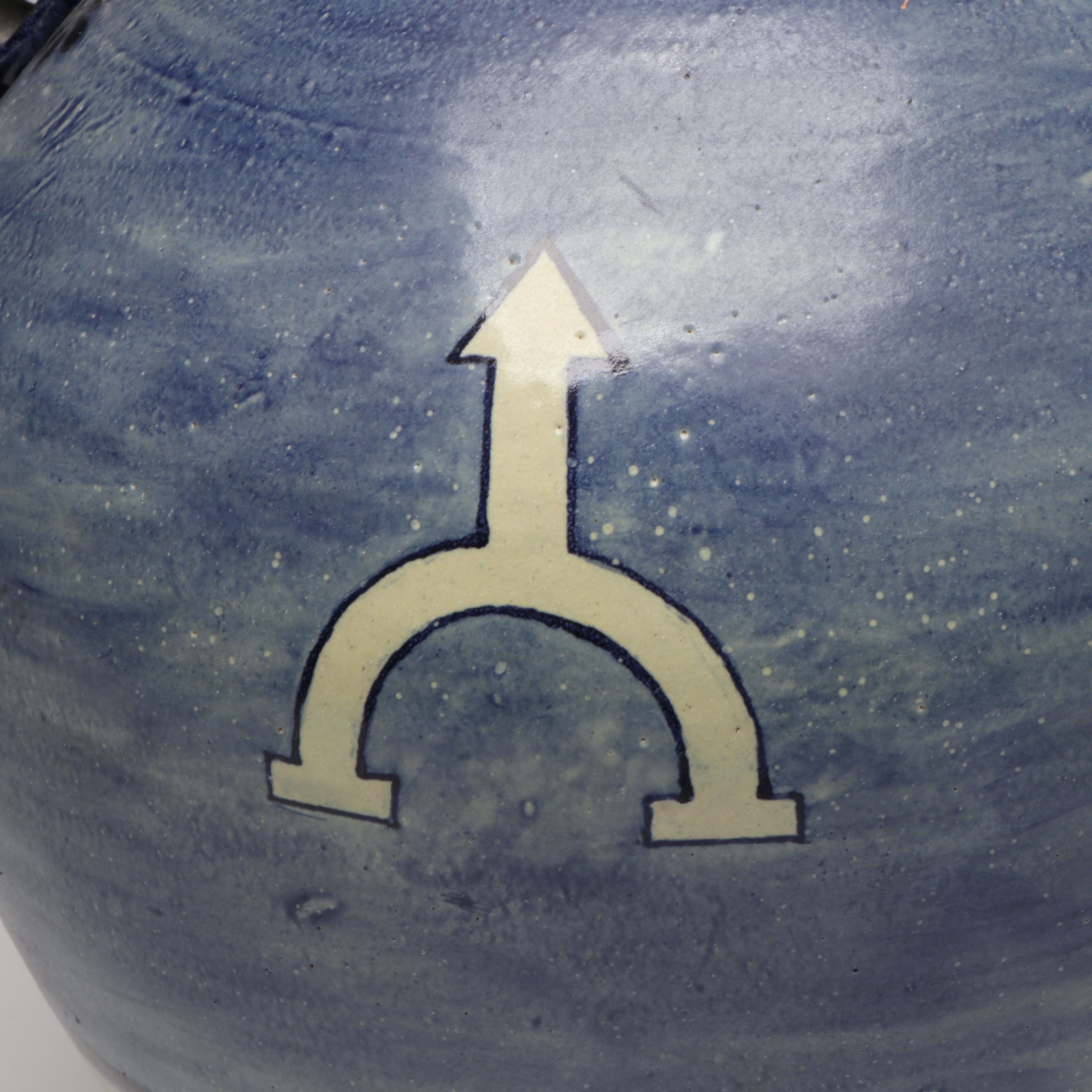 Jesús Guerrero Santos "Los Hacendados" Ceramic Urn, 1995