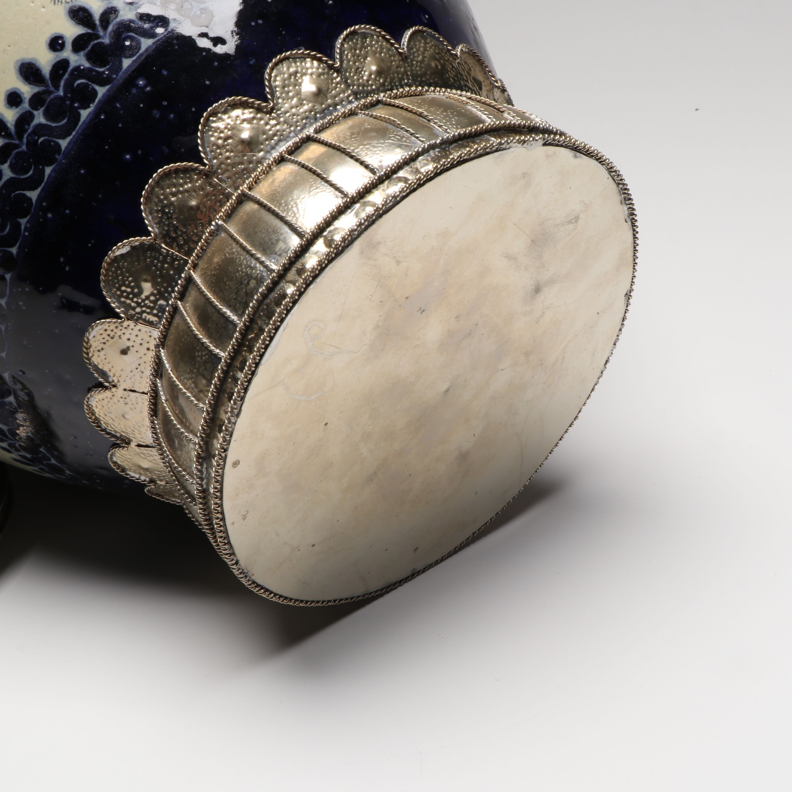 Jesús Guerrero Santos "Los Hacendados" Ceramic Urn, 1995