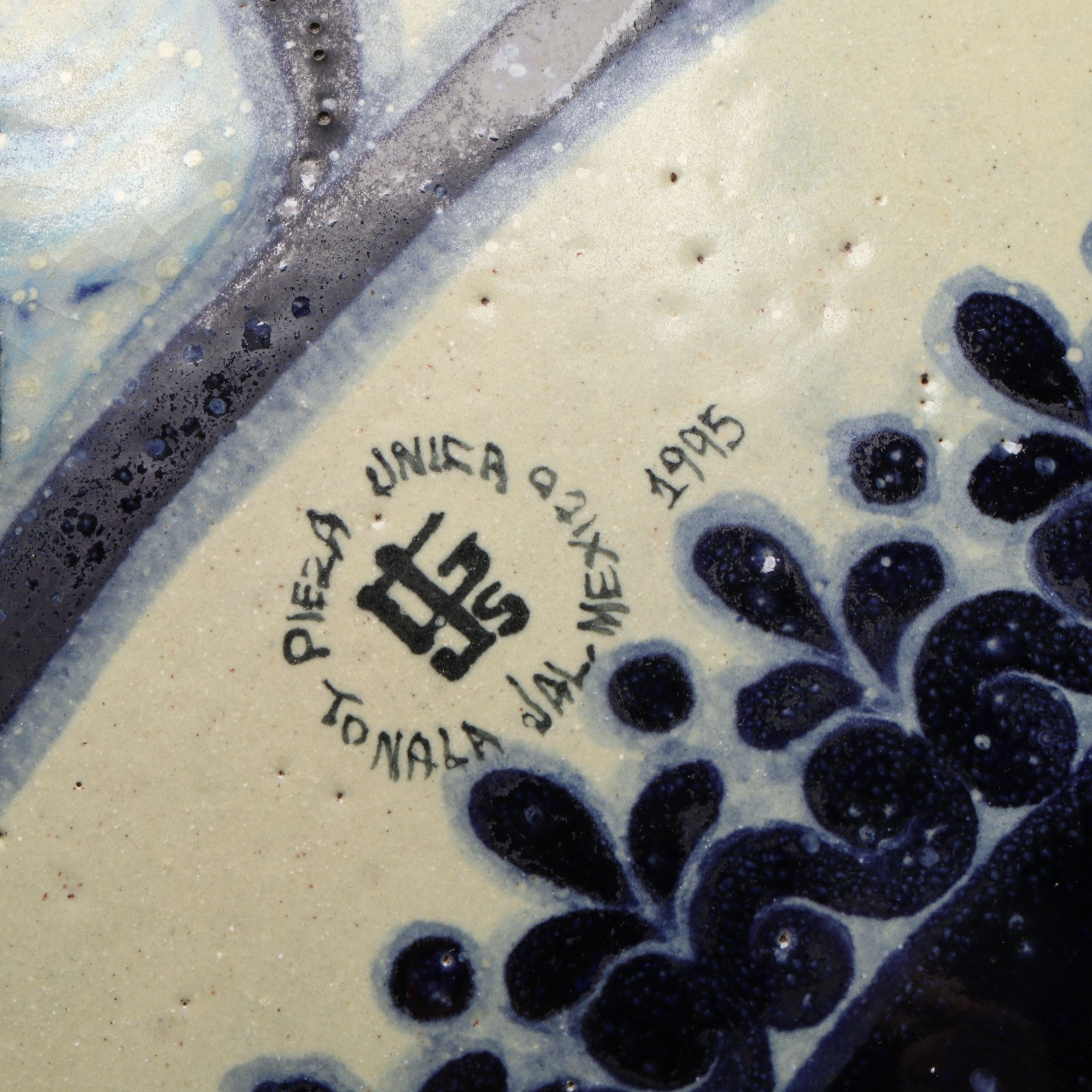 Jesús Guerrero Santos "Los Hacendados" Ceramic Urn, 1995