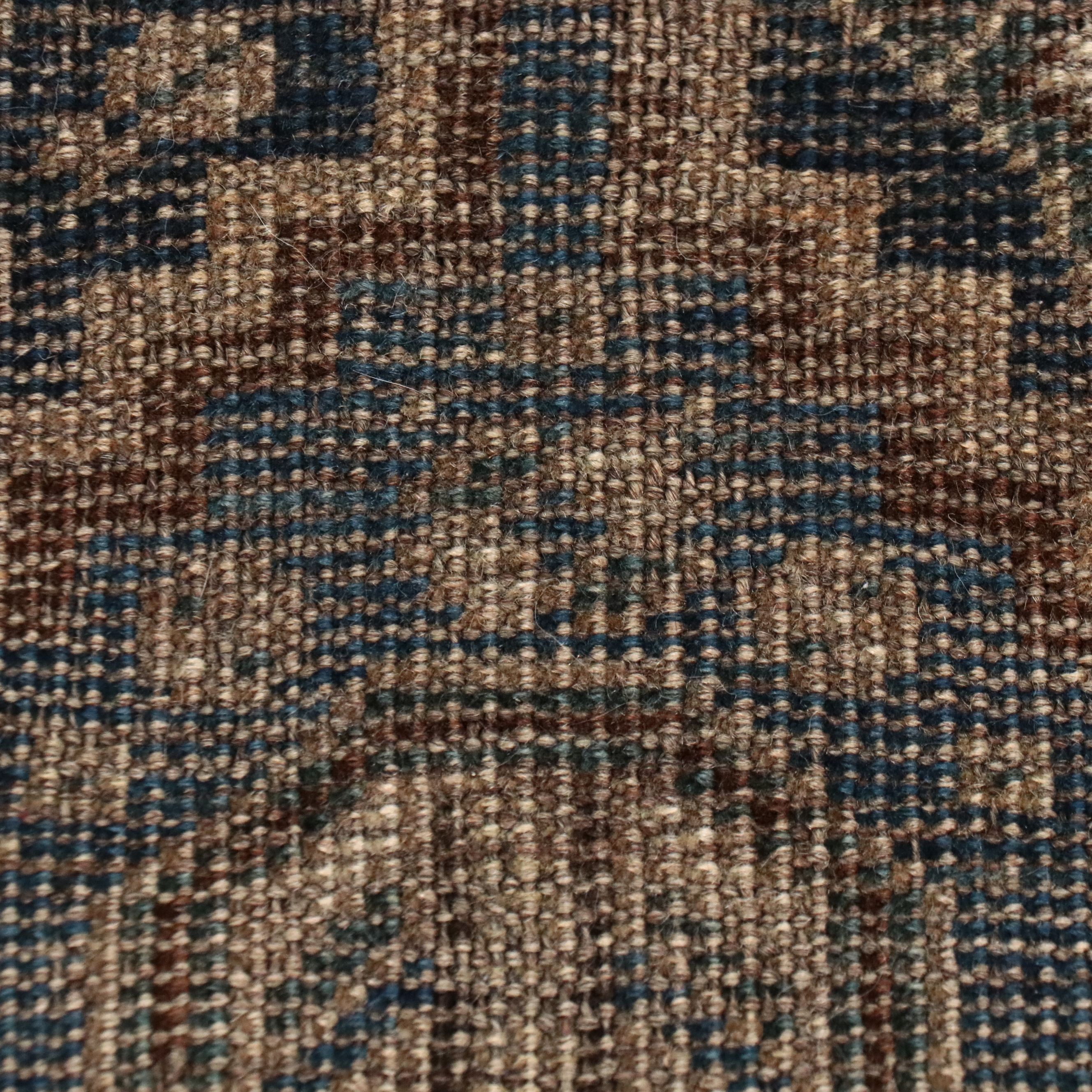 4'3 x 5'10 Hand-Knotted Afghan Turkmen Area Rug