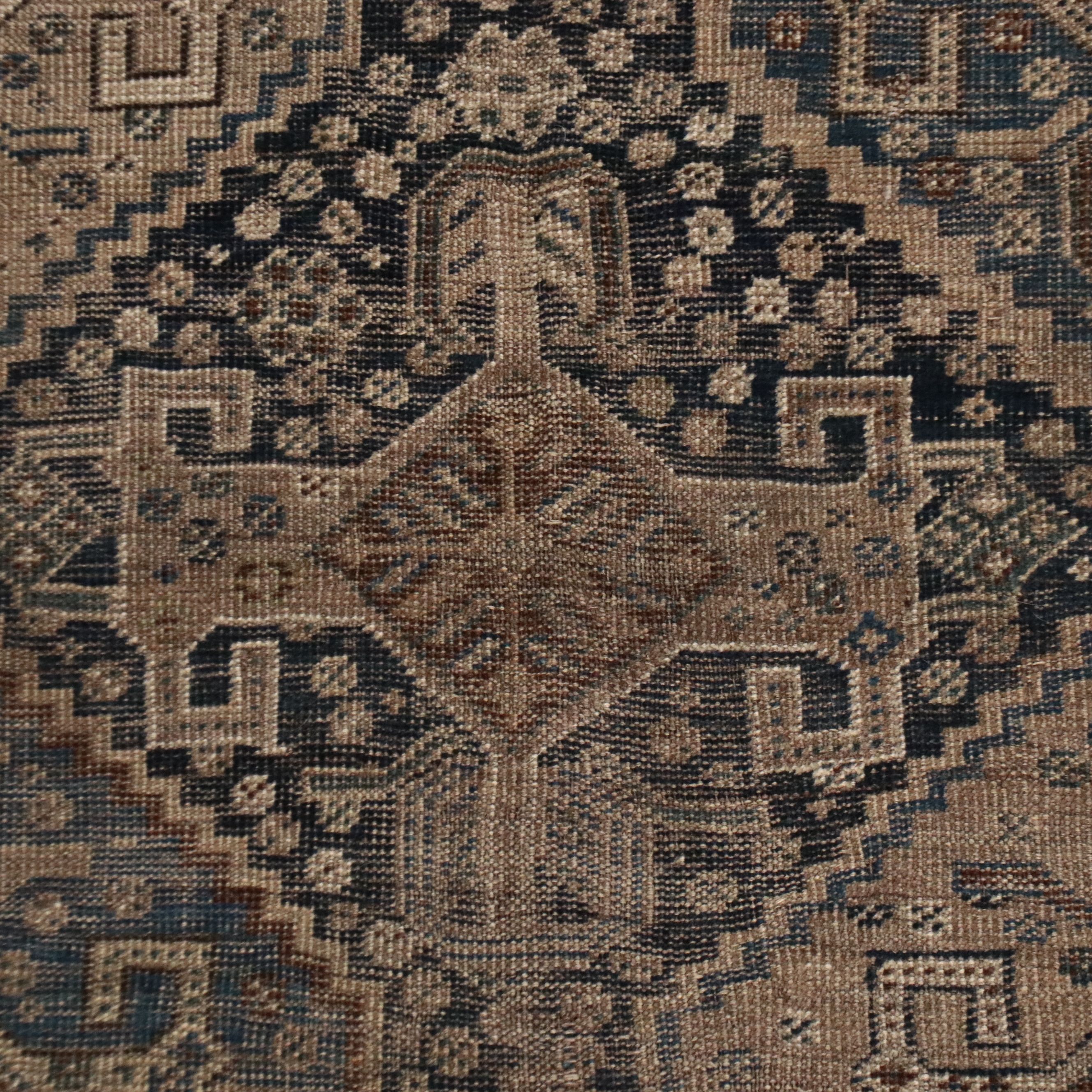 4'3 x 5'10 Hand-Knotted Afghan Turkmen Area Rug