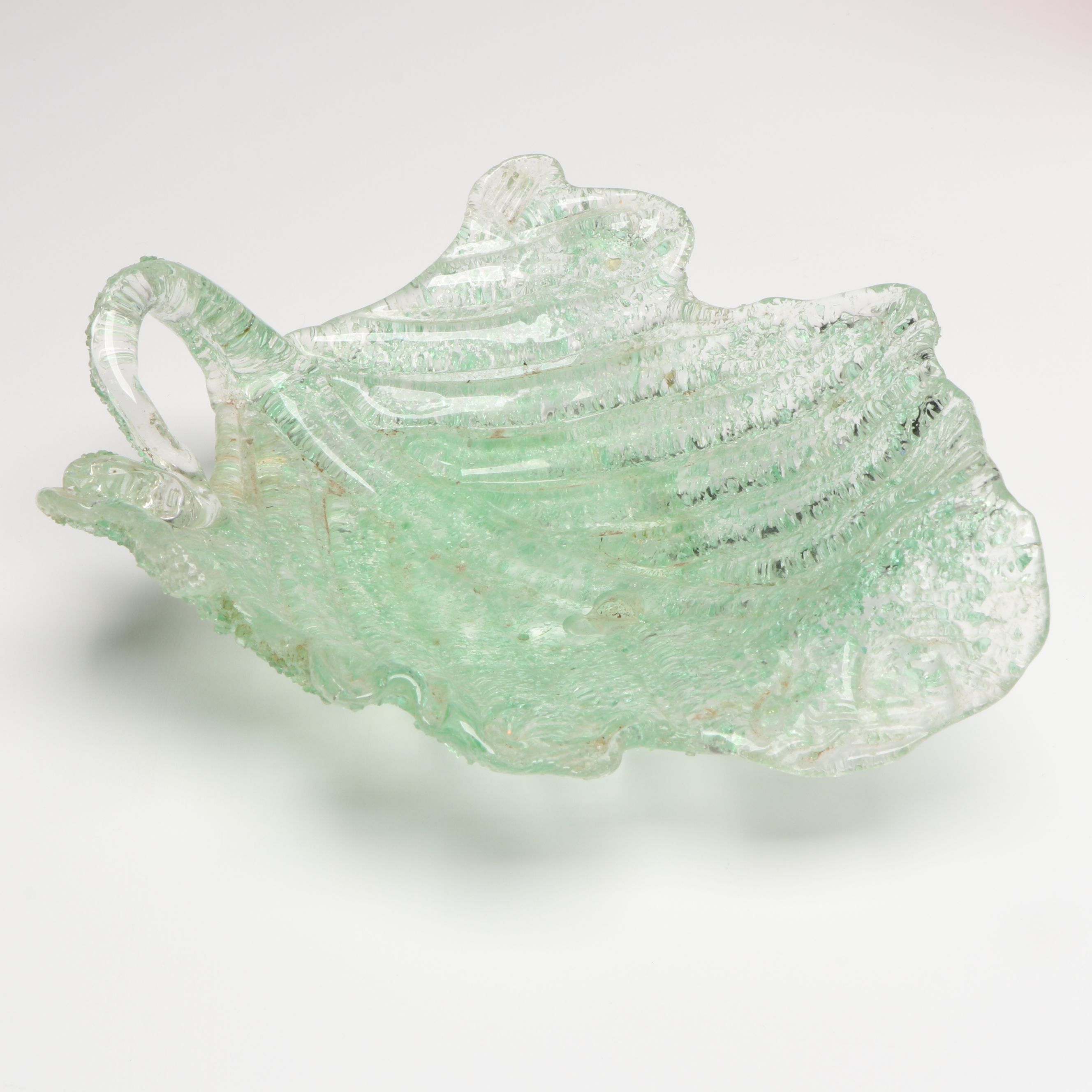 Floral Cut Crystal Bowl, Cranberry Glass Vase and Other Serveware