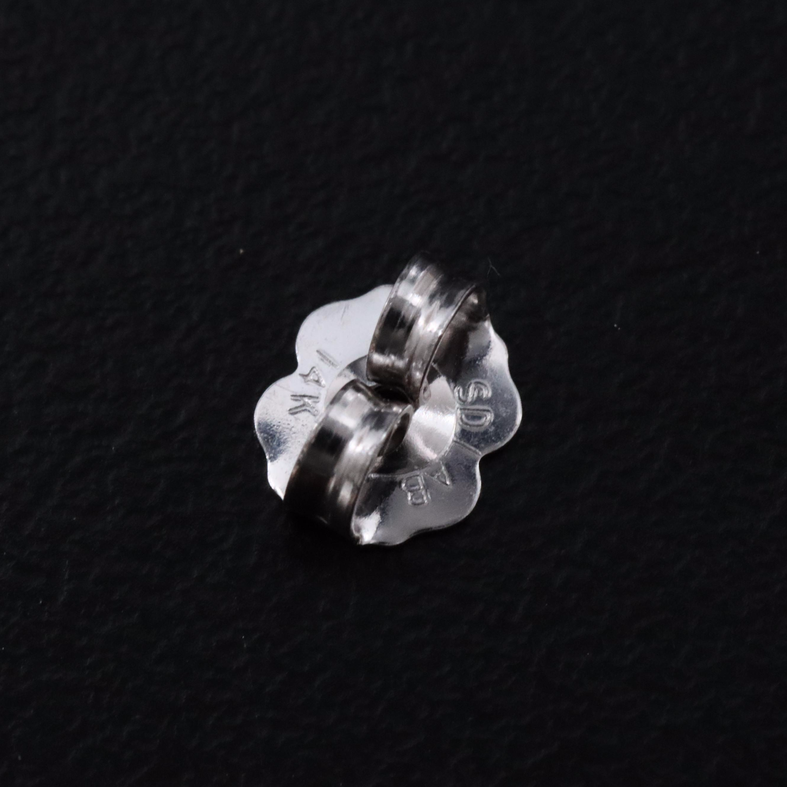 14K 1.31 CTW Lab Grown Diamond J Hoop Earrings