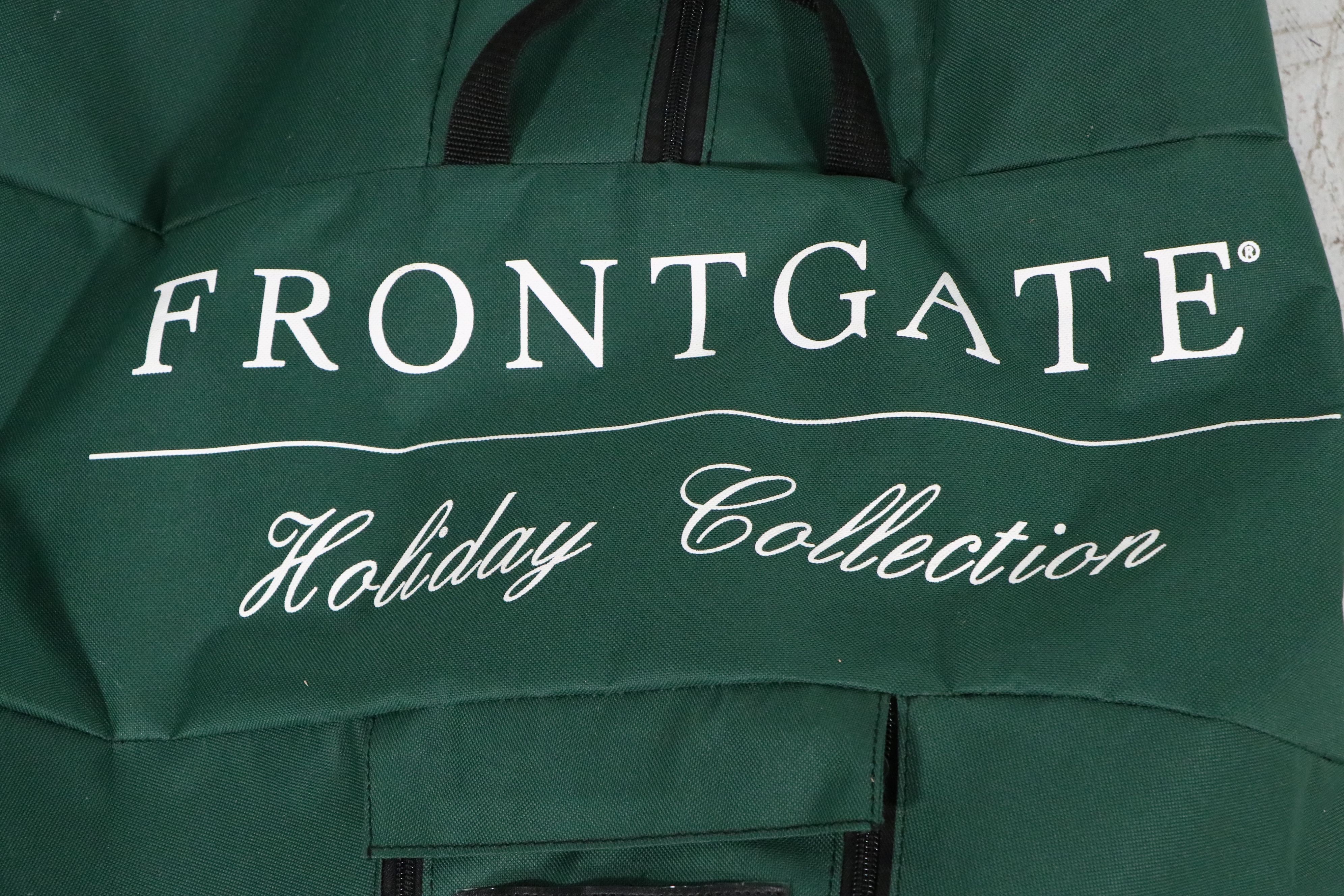 Frontgate Holiday Collection Pre-Lit Artificial Christmas Tree with Storage Bag