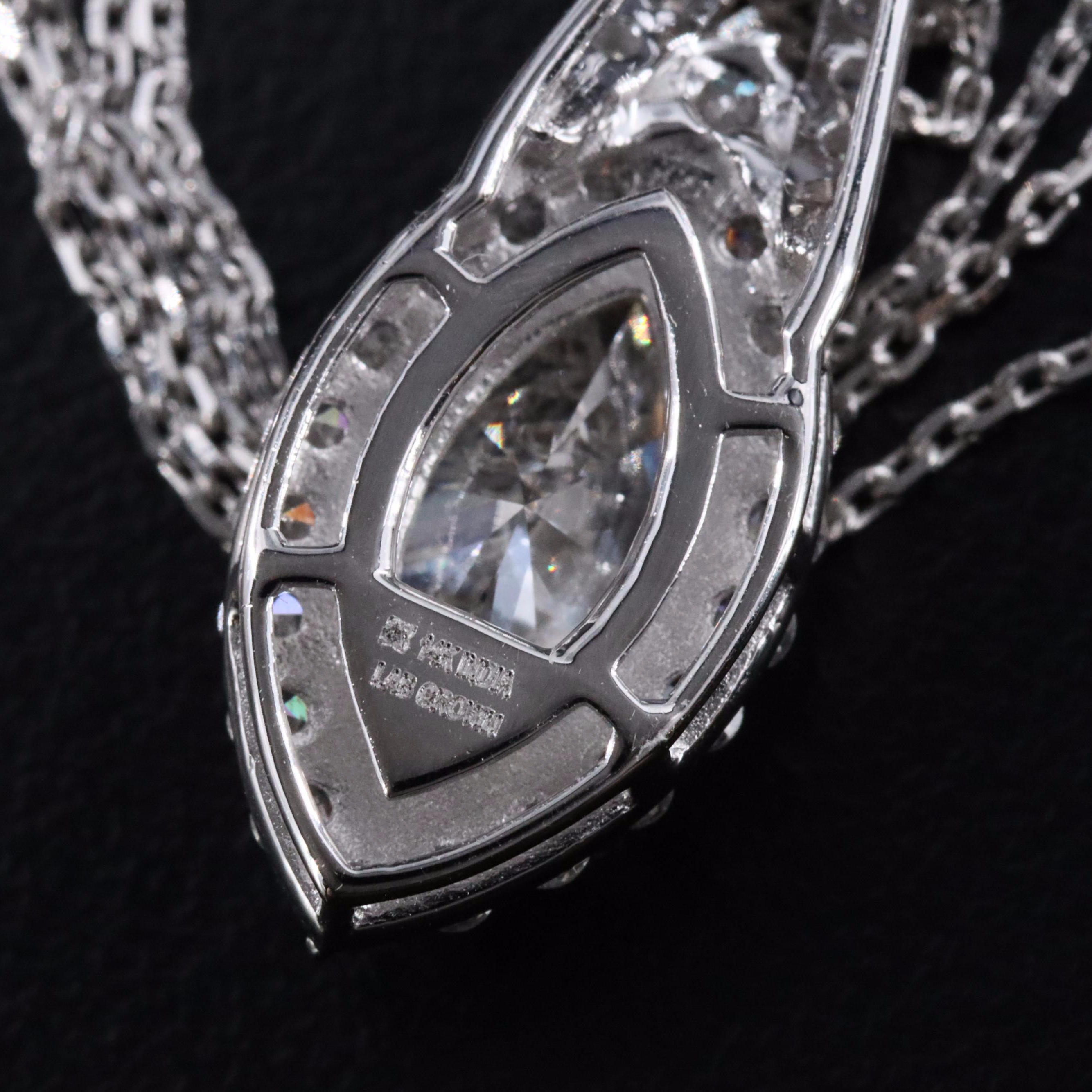 14K 2.10 CTW Lab Grown Diamond Pendant Necklace