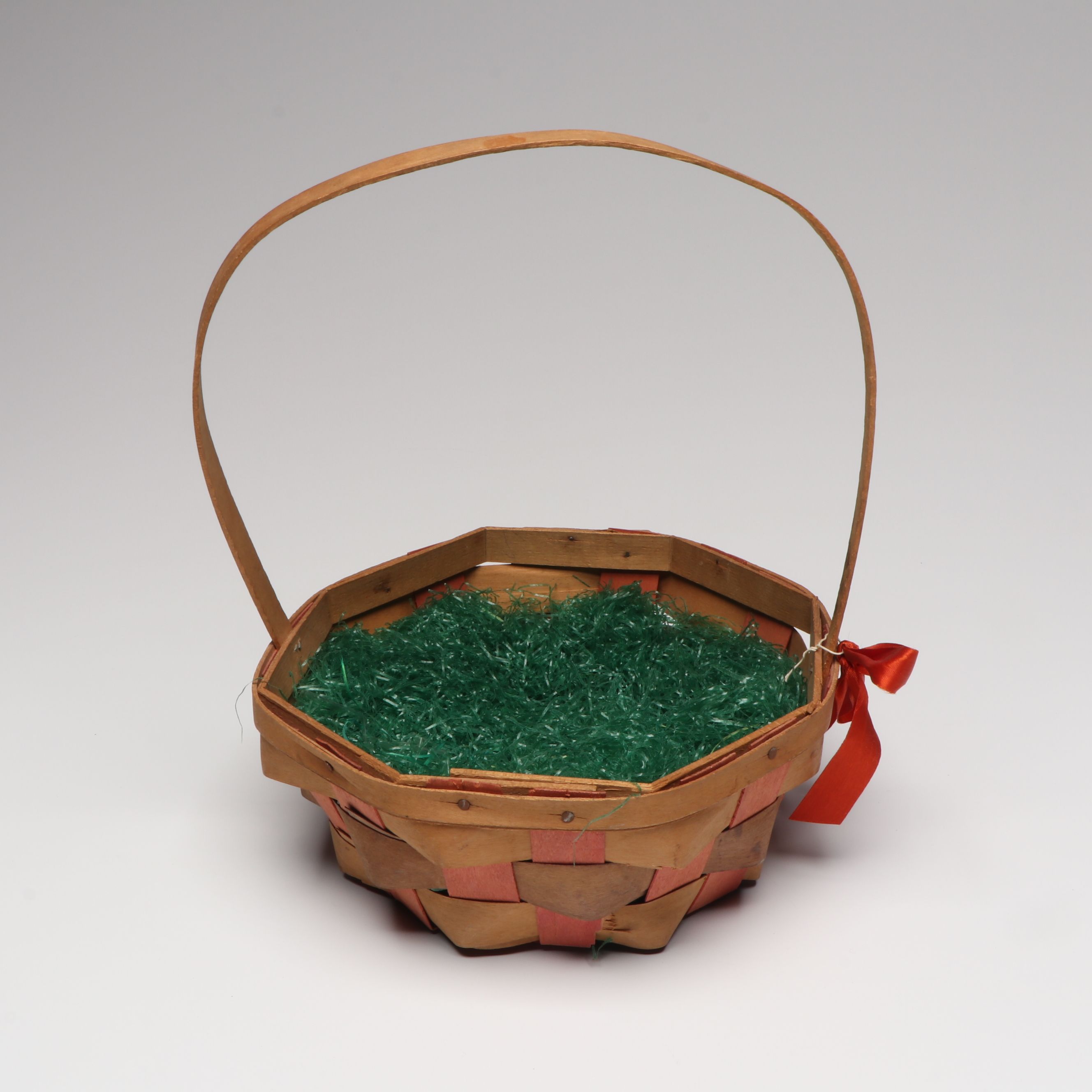 Art Glass Easter Eggs with Basket