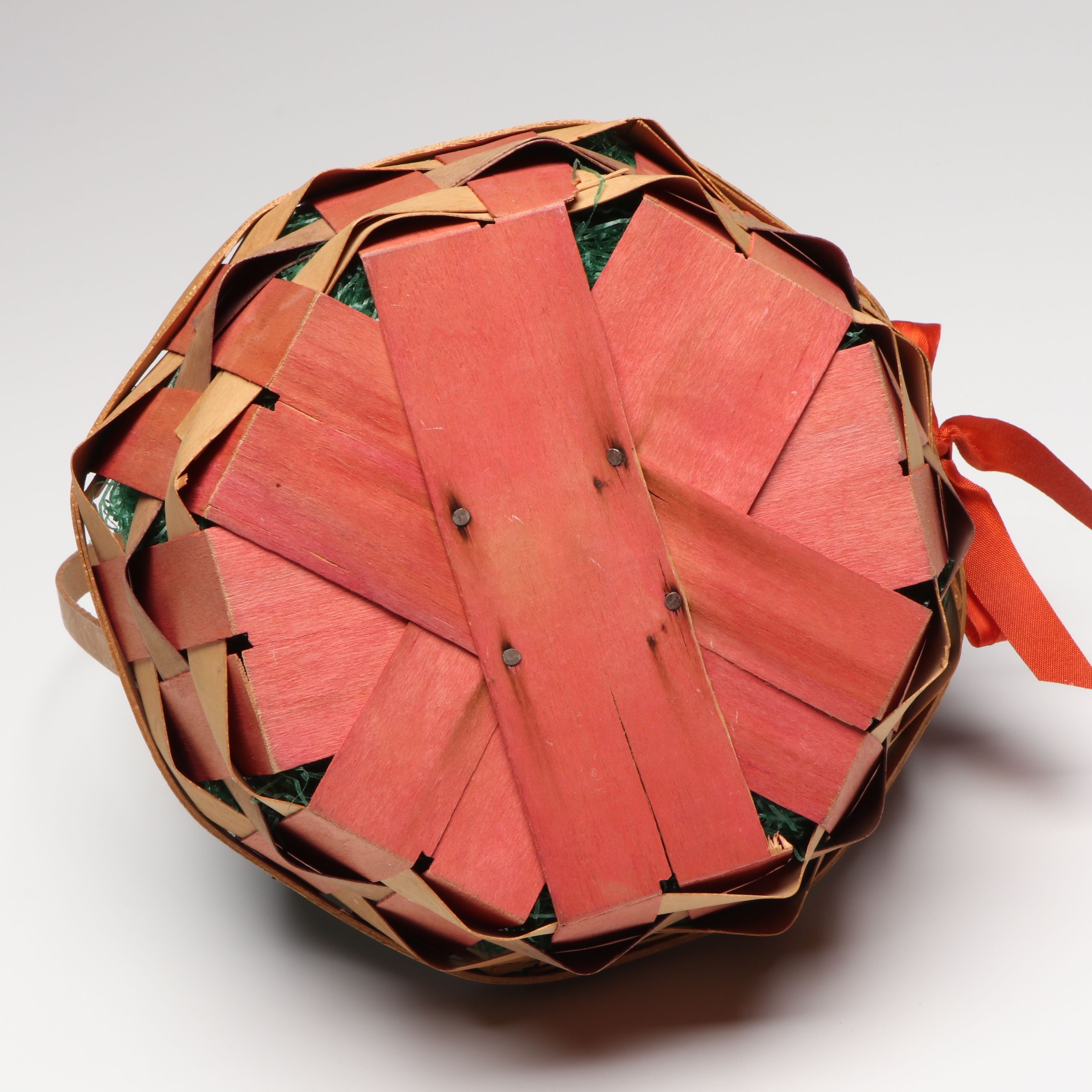 Art Glass Easter Eggs with Basket