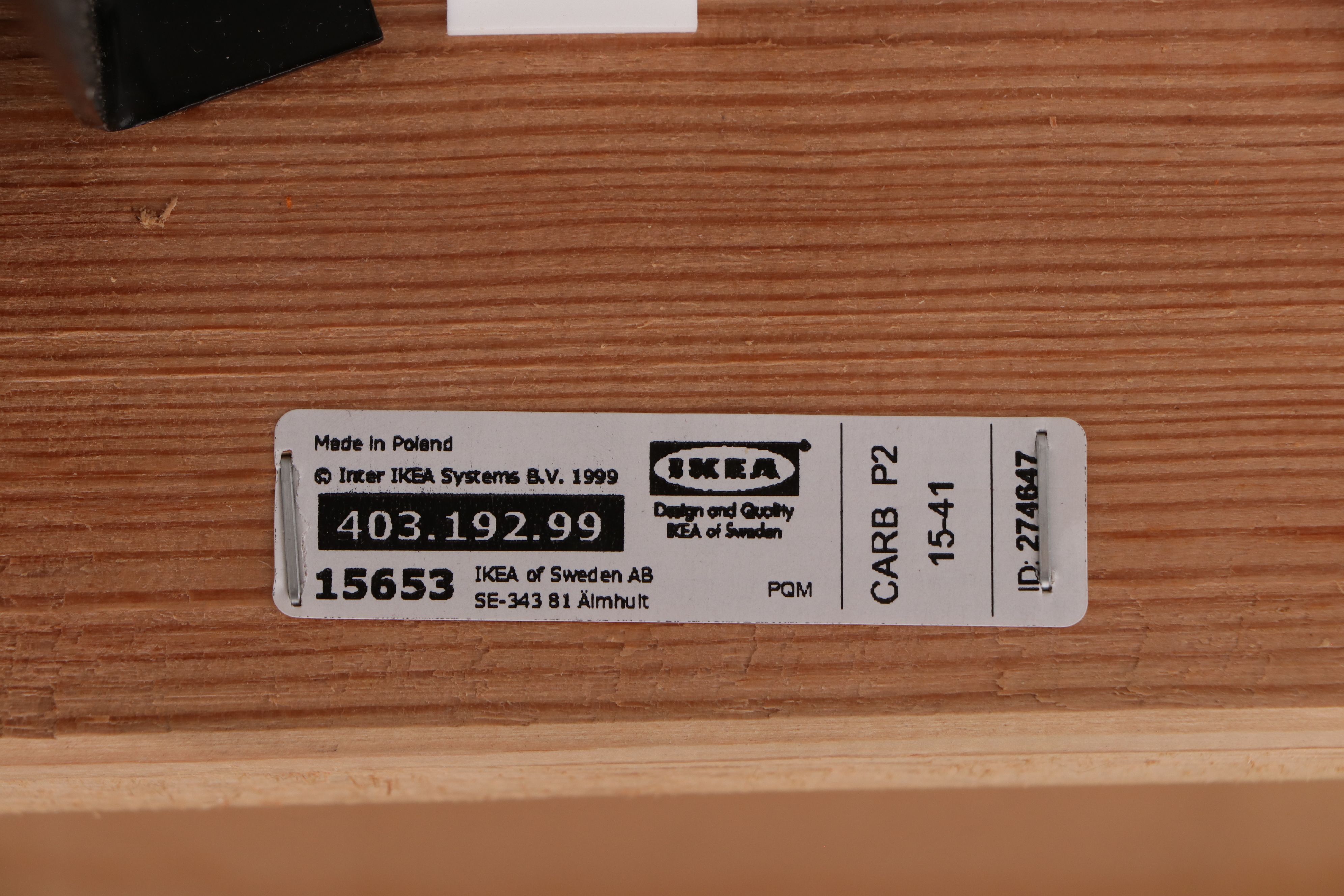 IKEA Scandinavian Modern Style Upholstered Sectional Sofa