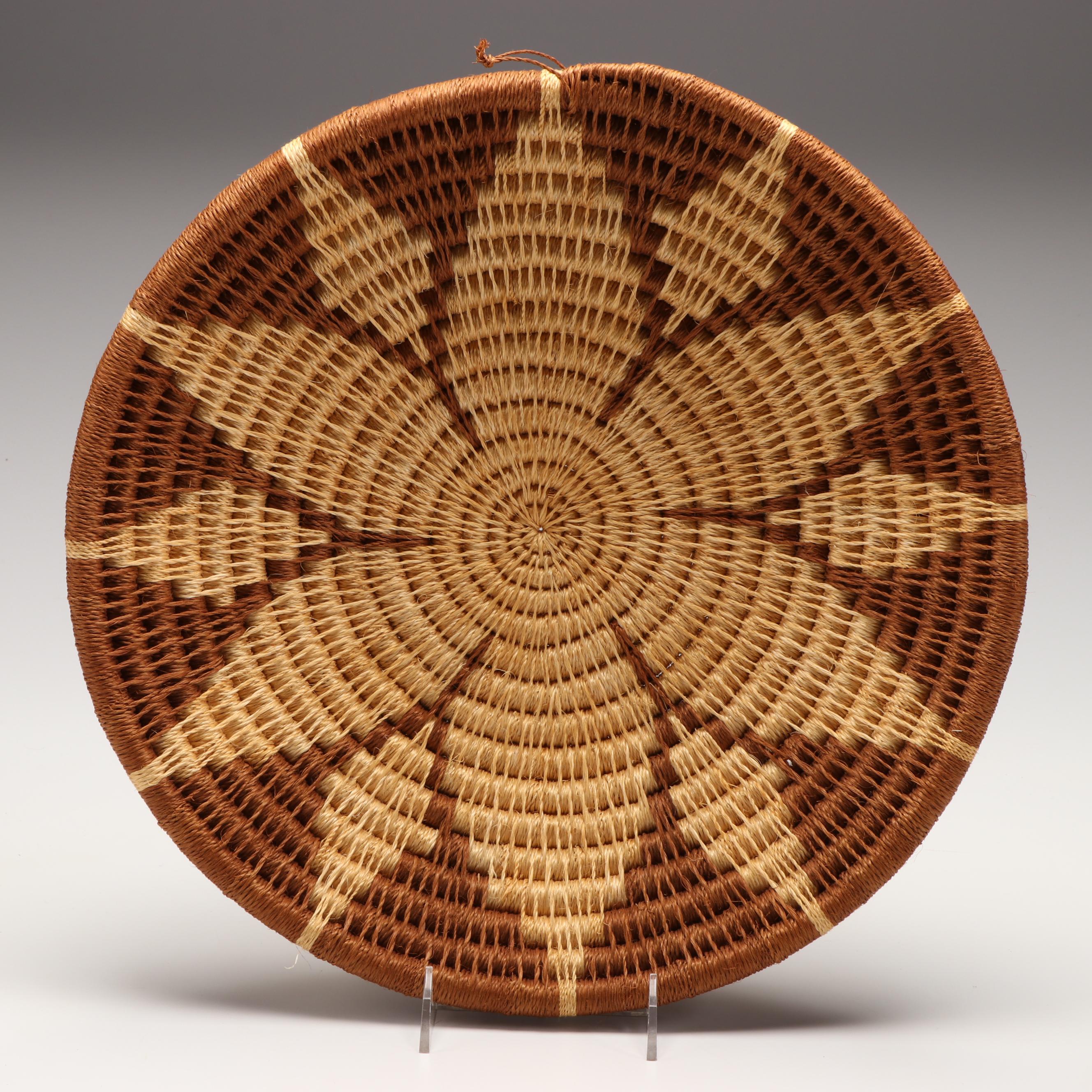 Zimbabwean Shona Peoples Handwoven Sisal Fiber Basketry