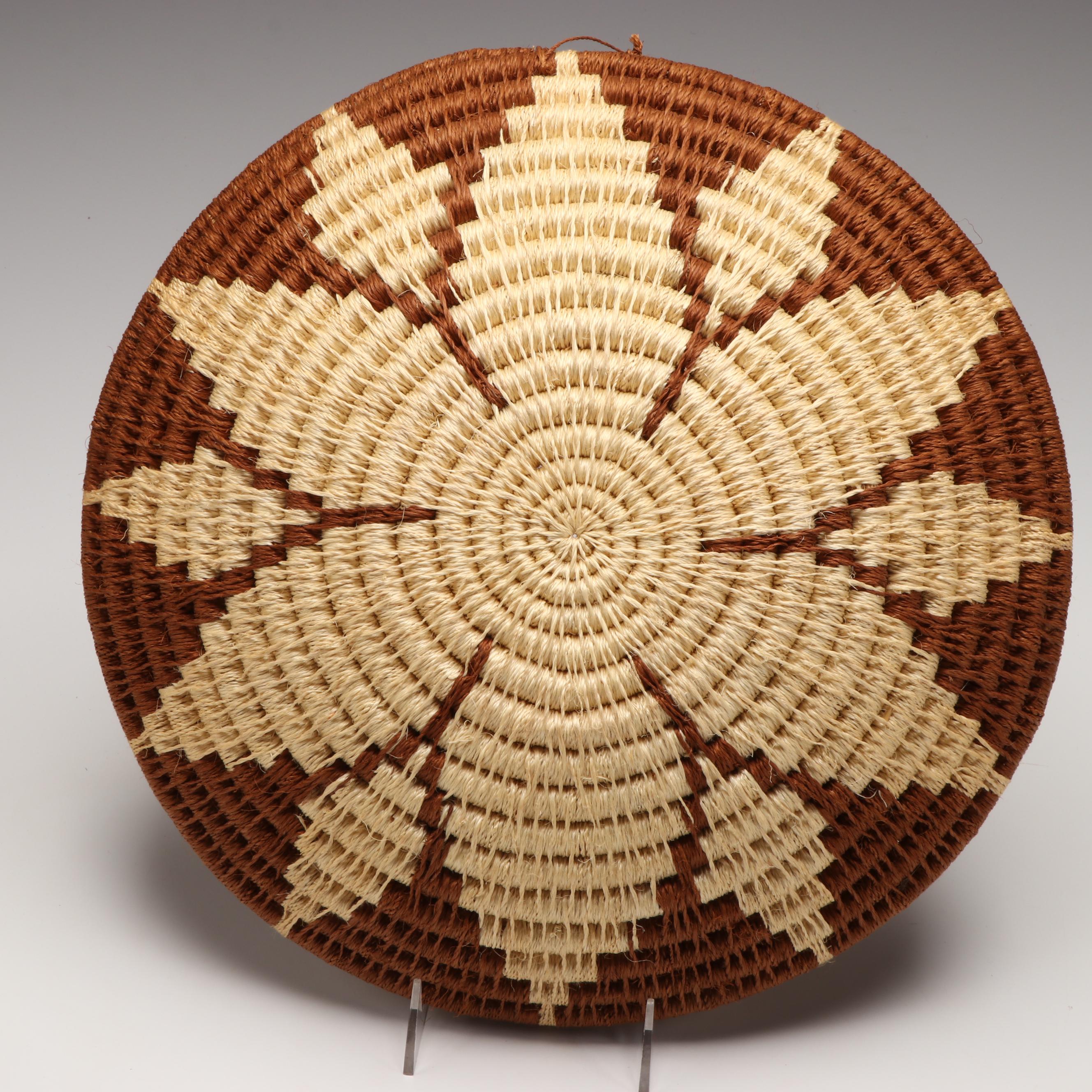 Zimbabwean Shona Peoples Handwoven Sisal Fiber Basketry