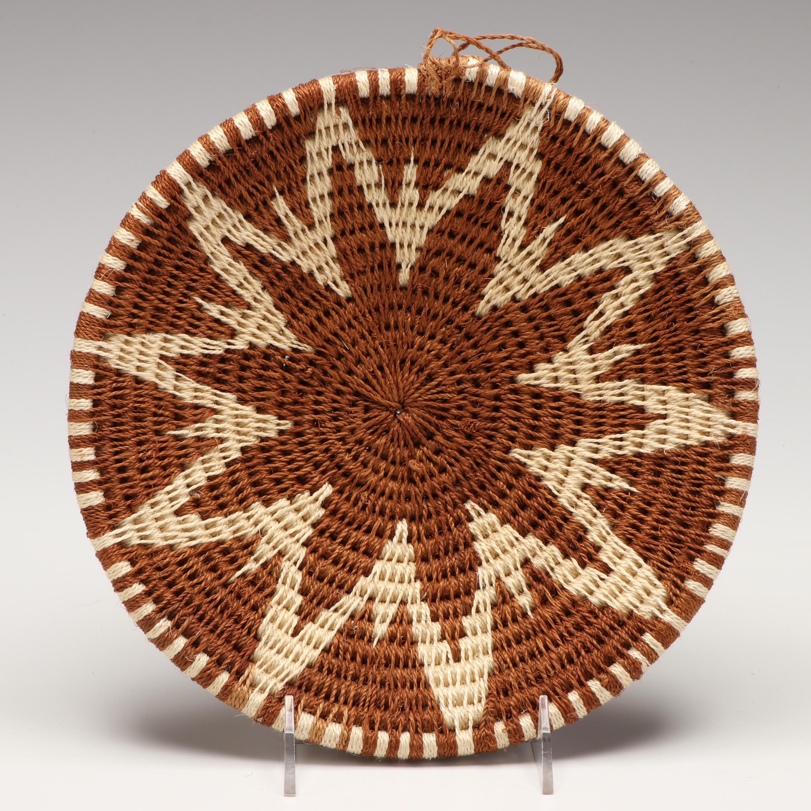 Zimbabwean Shona Peoples Handwoven Sisal Fiber Basketry