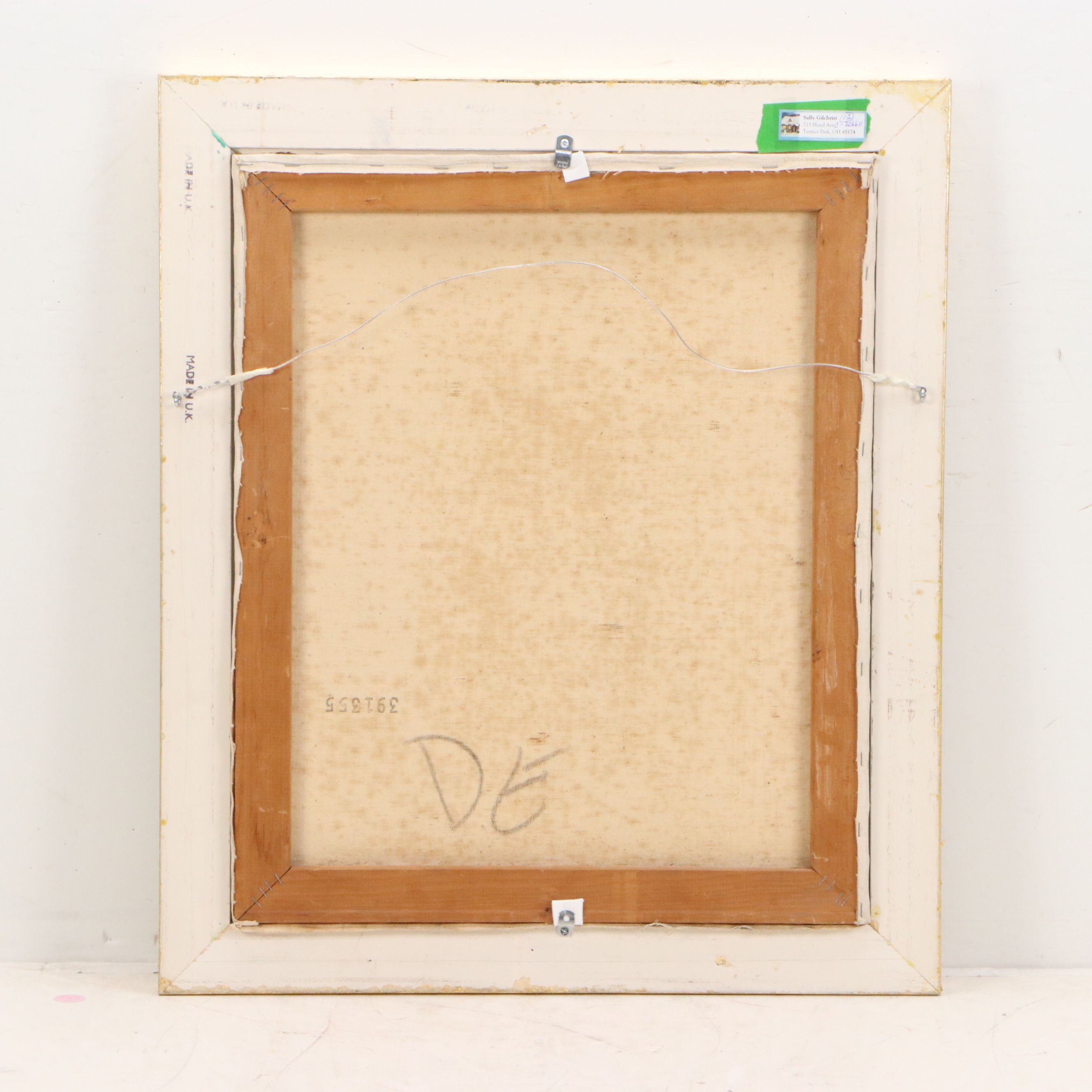 Jorge (Braun) Tarallo Oil Painting "Native American Man," Late 20th Century