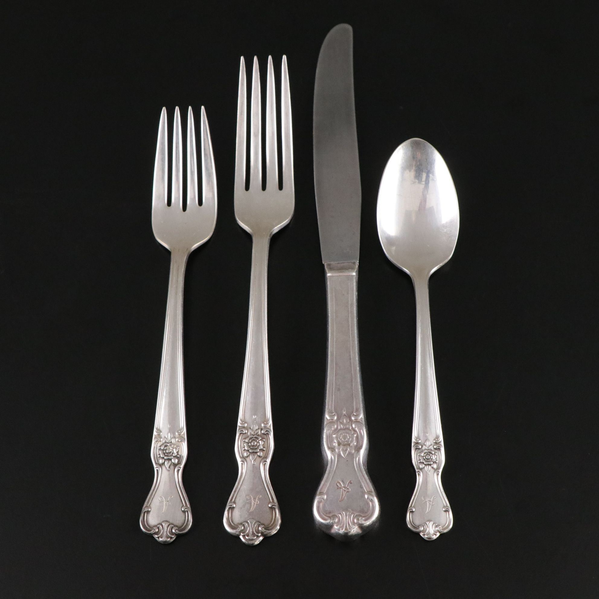 International Silver "Signature" Silver Plate Flatware Set