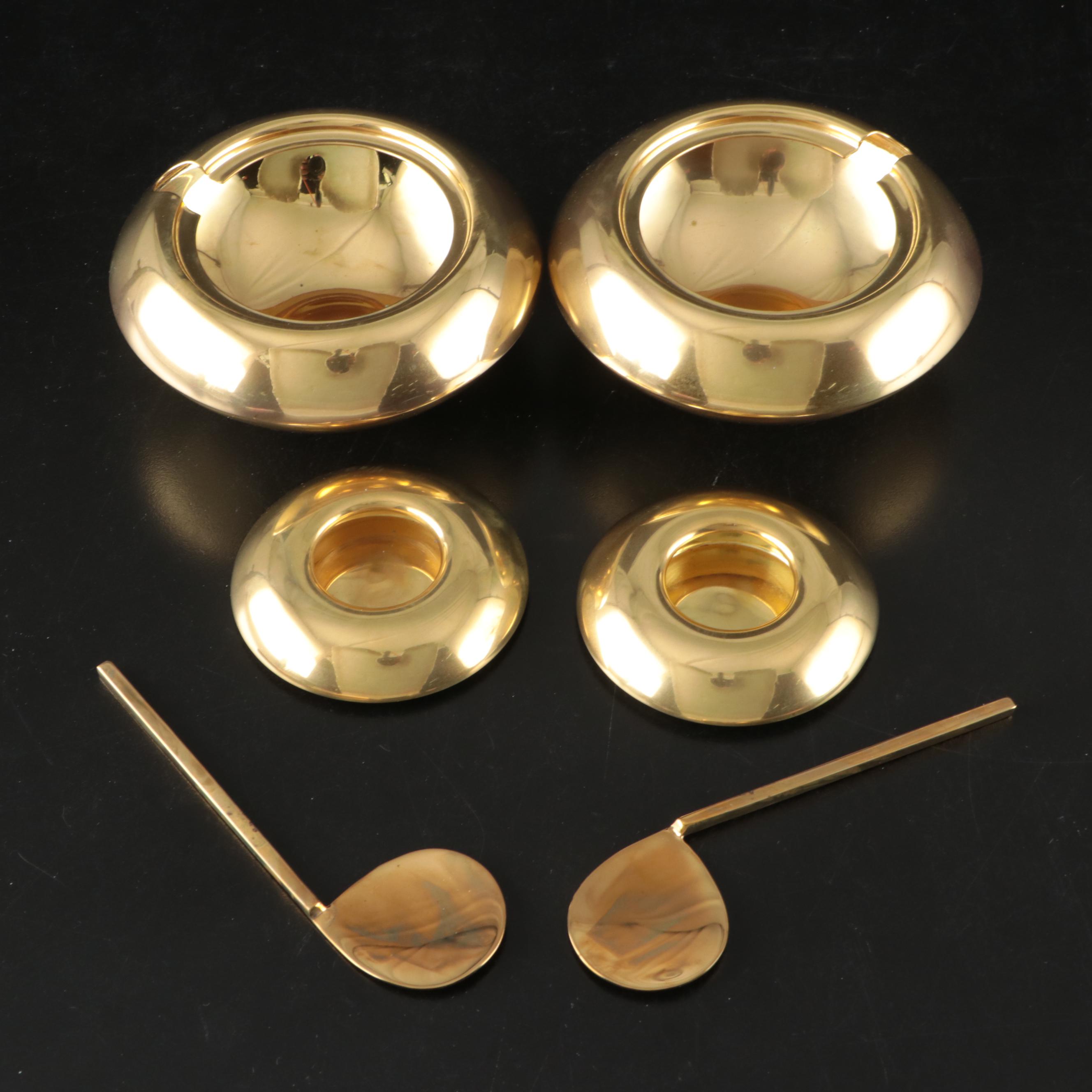 Eclectic by Tom Dixon Brass Tea Service