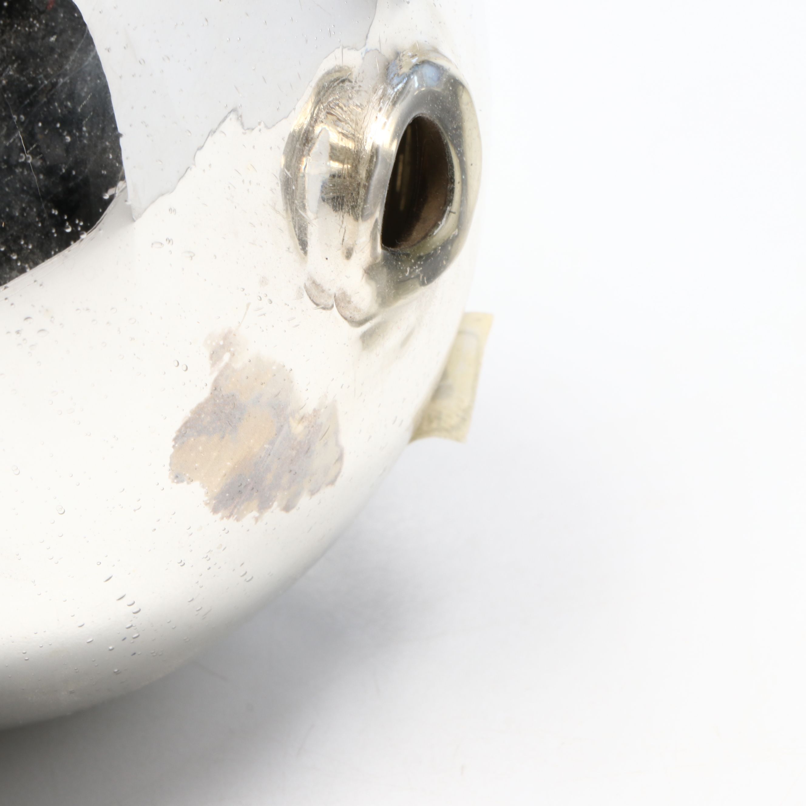 Slovakian and Mexican Blown Glass Foiled Vase and Orbs