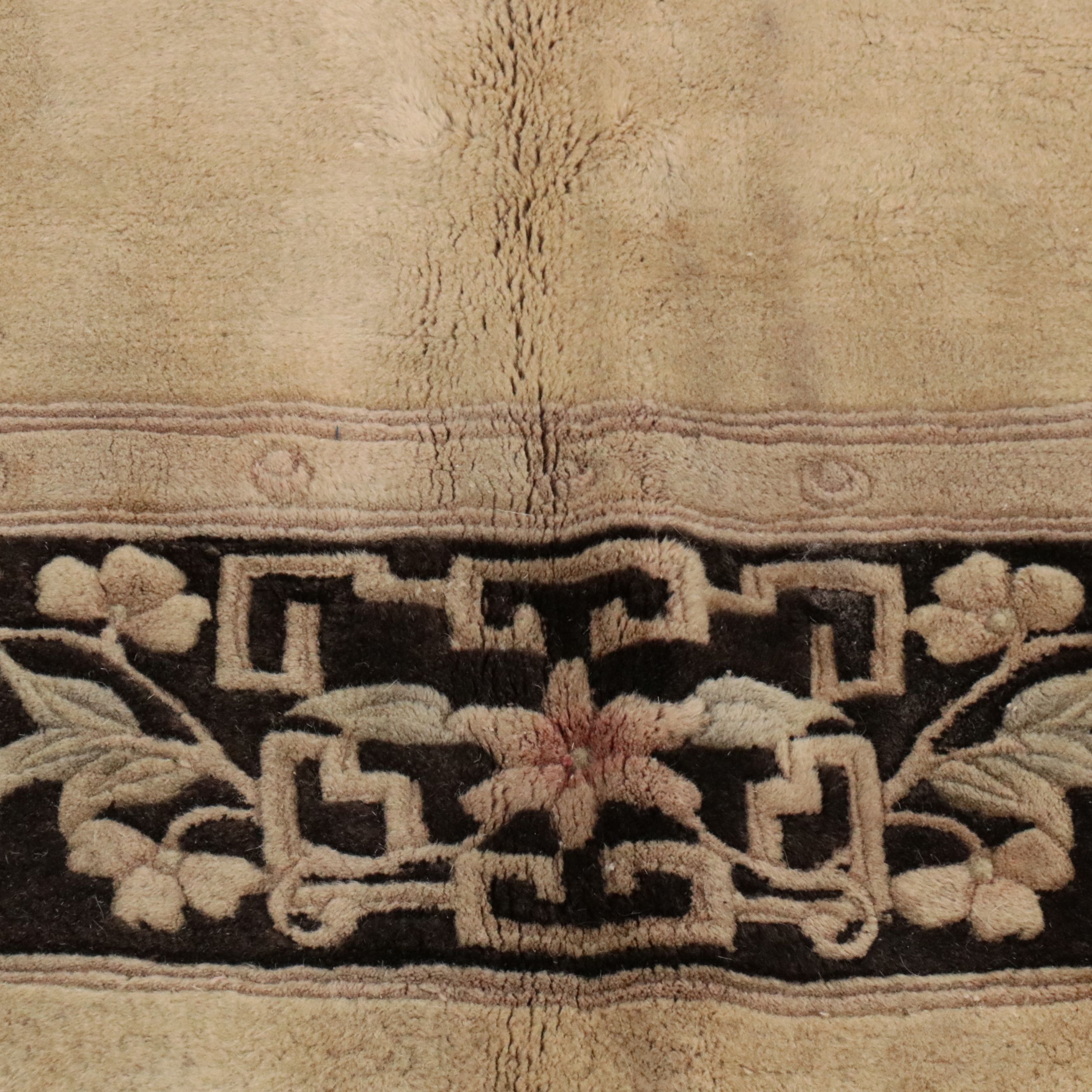 8' x 11'8 Hand-Knotted Chinese Peking Area Rug