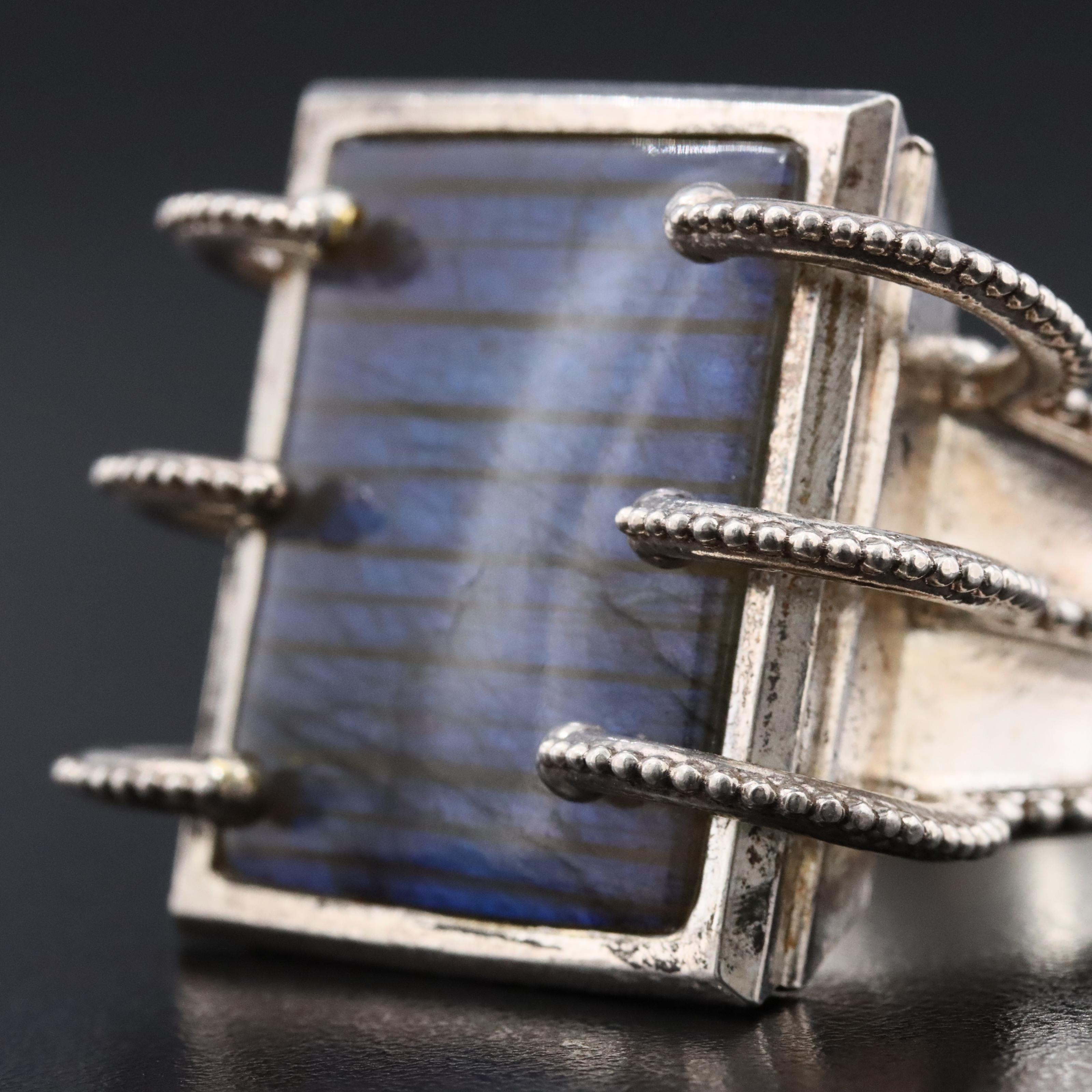 Sterling Labradorite Ring